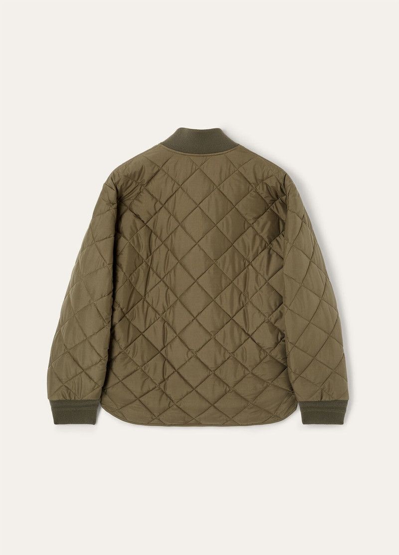 Loro Piana o1w1db10226 FAP0946 Benson Bomber Jacket in Green Size US S / EU 44-46 / 1 - 6 Thumbnail