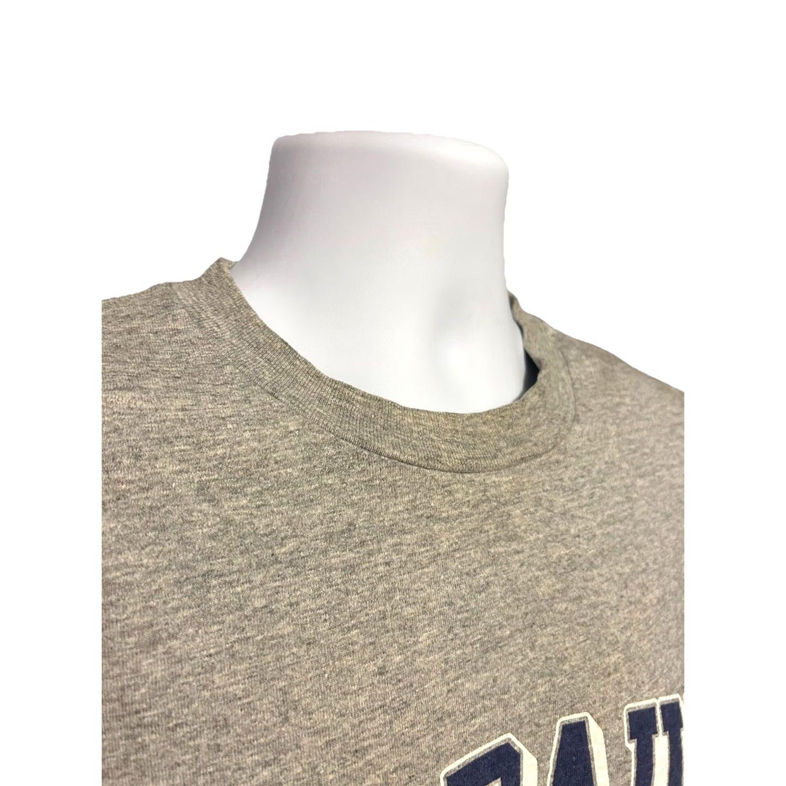 Russell Athletic VTG DePaul University Blue Demons Shirt Men XL Heather Gray Short Sleeve USA Size US XL / EU 56 / 4 - 7 Thumbnail