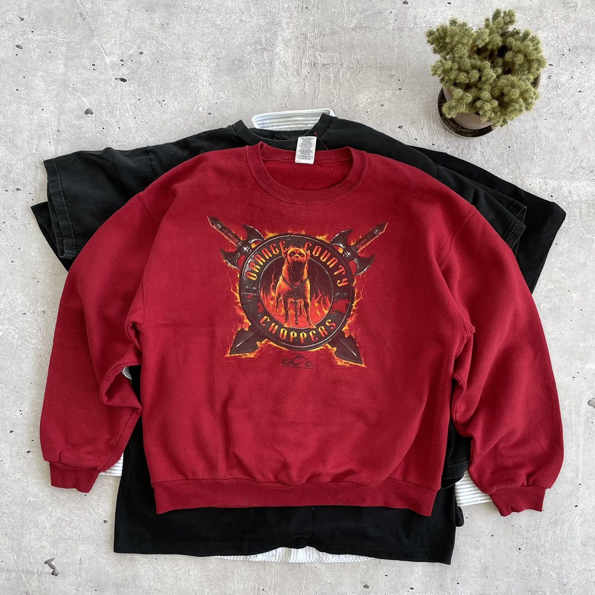 Other × Vintage Vintage Orange County Choppers Crewneck Sweatshirt Size L Size US L / EU 52-54 / 3 - 1 Thumbnail