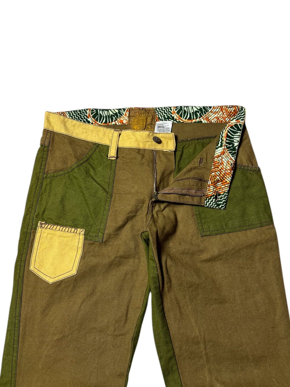 Japanese Brand Crazy Japanese Amina Flared Pants Size US 30 / EU 46 - 4 Thumbnail
