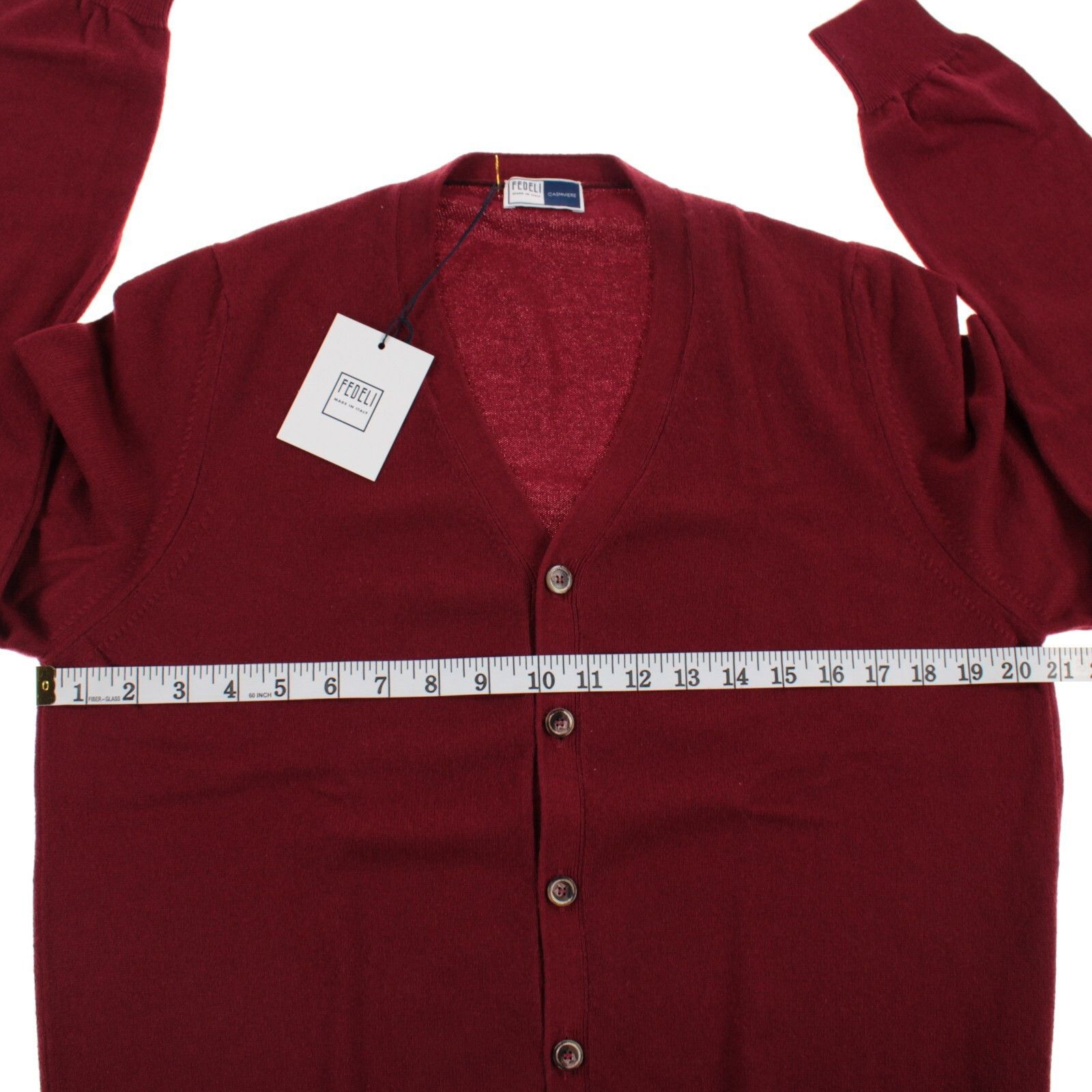 Fedeli Fedeli Sweater Size US L in Red Size US L / EU 52-54 / 3 - 5 Thumbnail