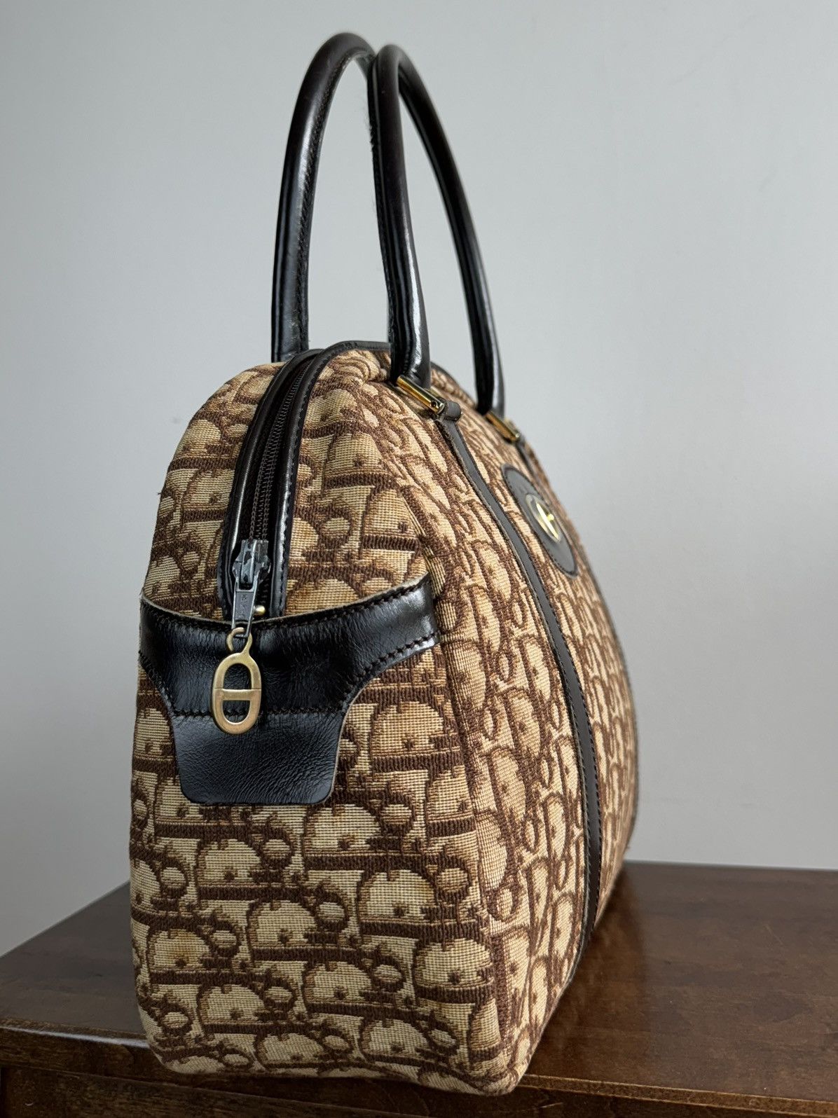 Christian Dior Monsieur × Dior Vintage leather bag Christian Dior monogram original item Size ONE SIZE - 3 Thumbnail