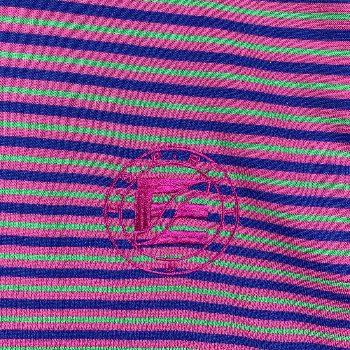 Esprit × Vintage Vintage ESPRIT small logo embroidery stripe tee Size US L / EU 52-54 / 3 - 8 Thumbnail