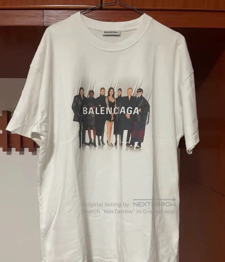 Balenciaga Balenciaga Band T-shirt short-sleeved, size XS Size US XS / EU 42 / 0 - 1 Thumbnail