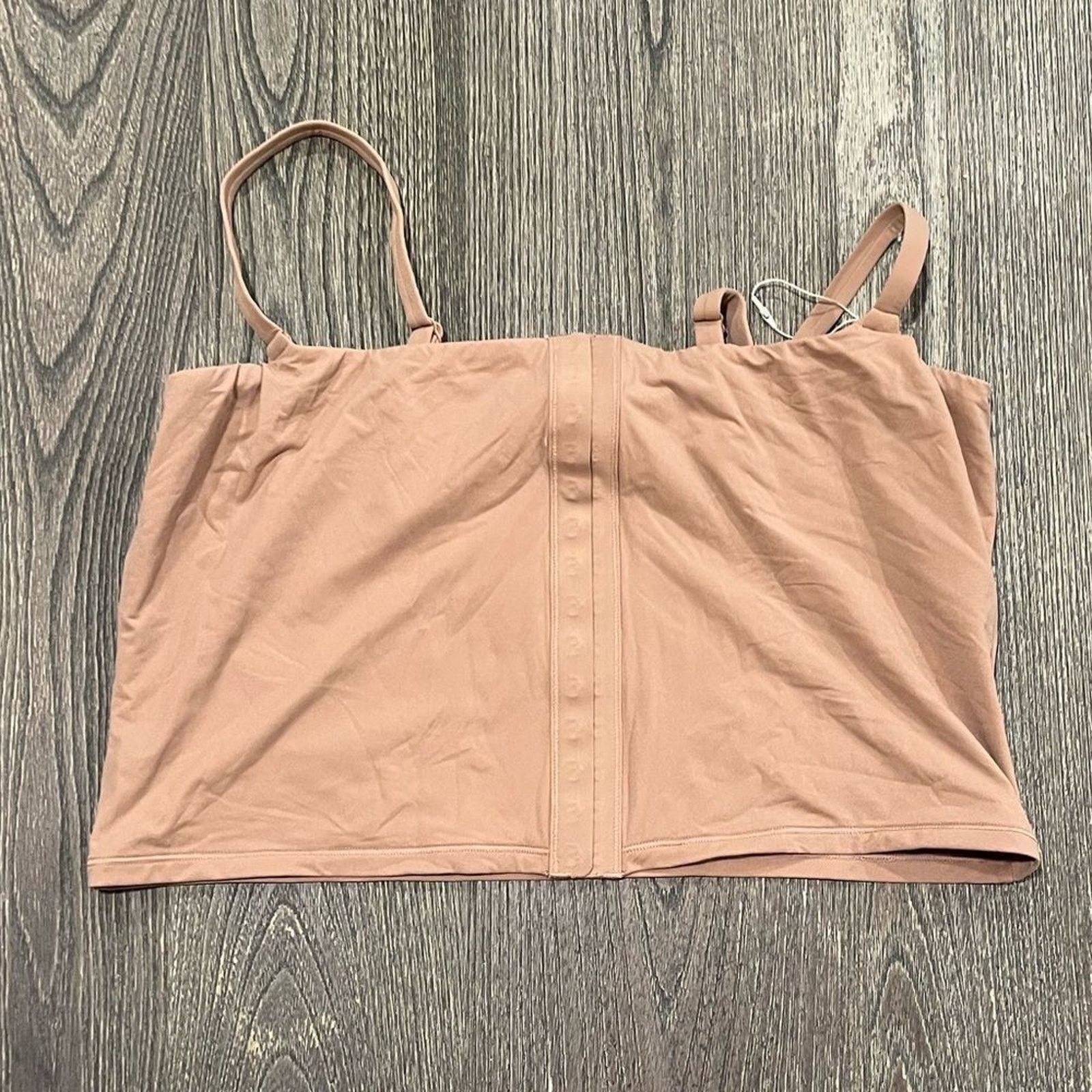 SKIMS NWT Skims Fits Everybody Adaptive Cami Crop Top Sienna 3X Size M / US 6-8 / IT 42-44 - 1 Thumbnail