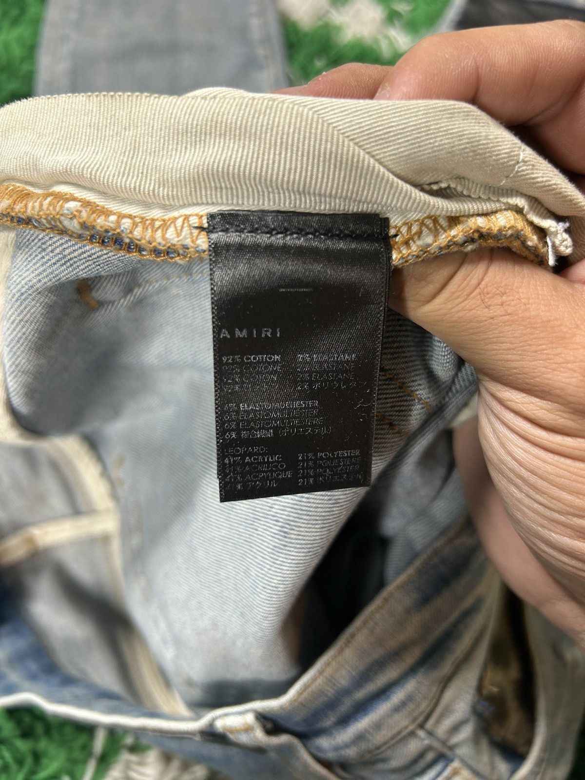 Amiri Amiri Patchwork Jeans Size US 32 / EU 48 - 4 Thumbnail