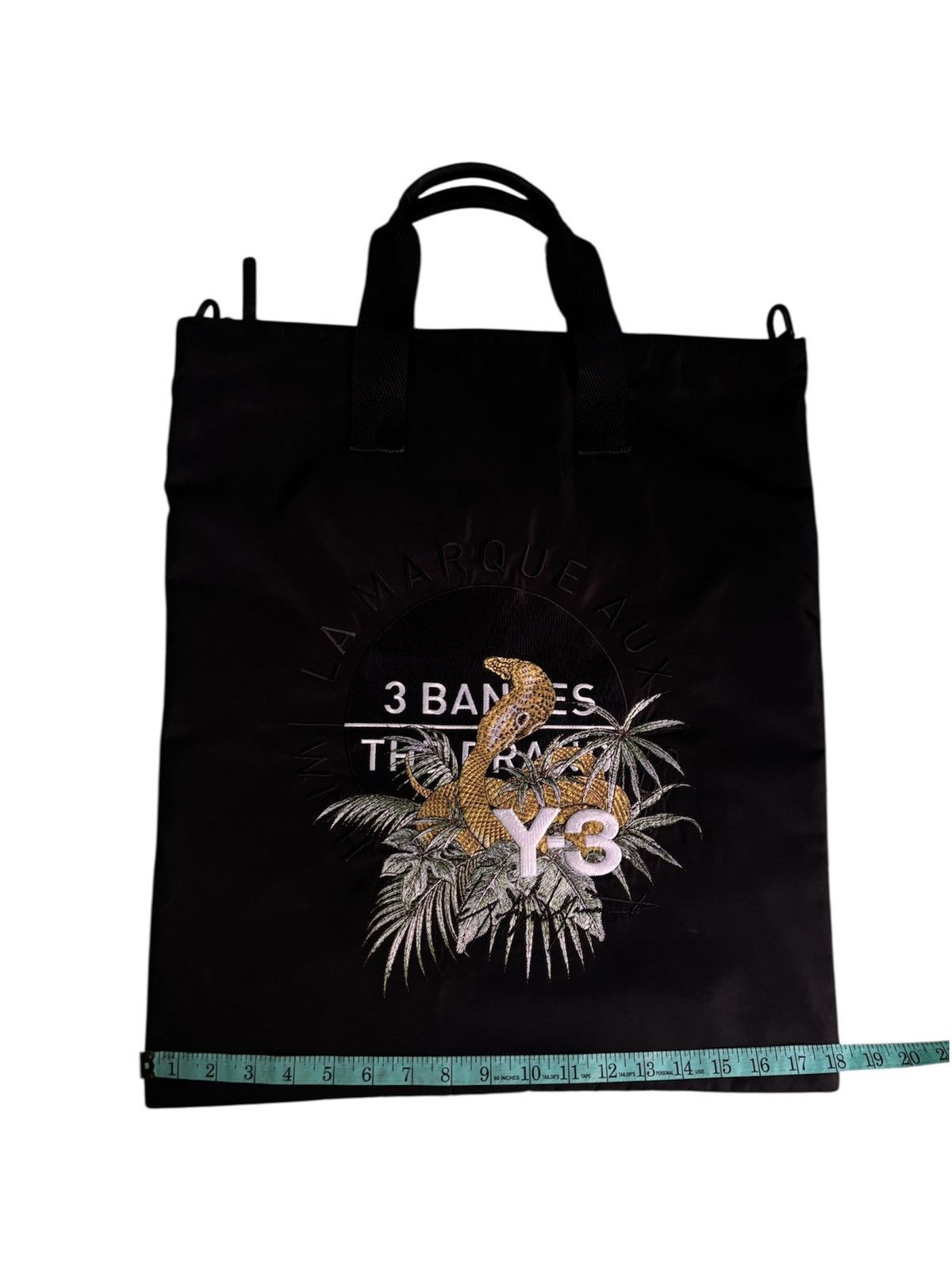 Yohji Yamamoto Yohji Yamamoto Y3 Tote Bag Size ONE SIZE - 17 Thumbnail