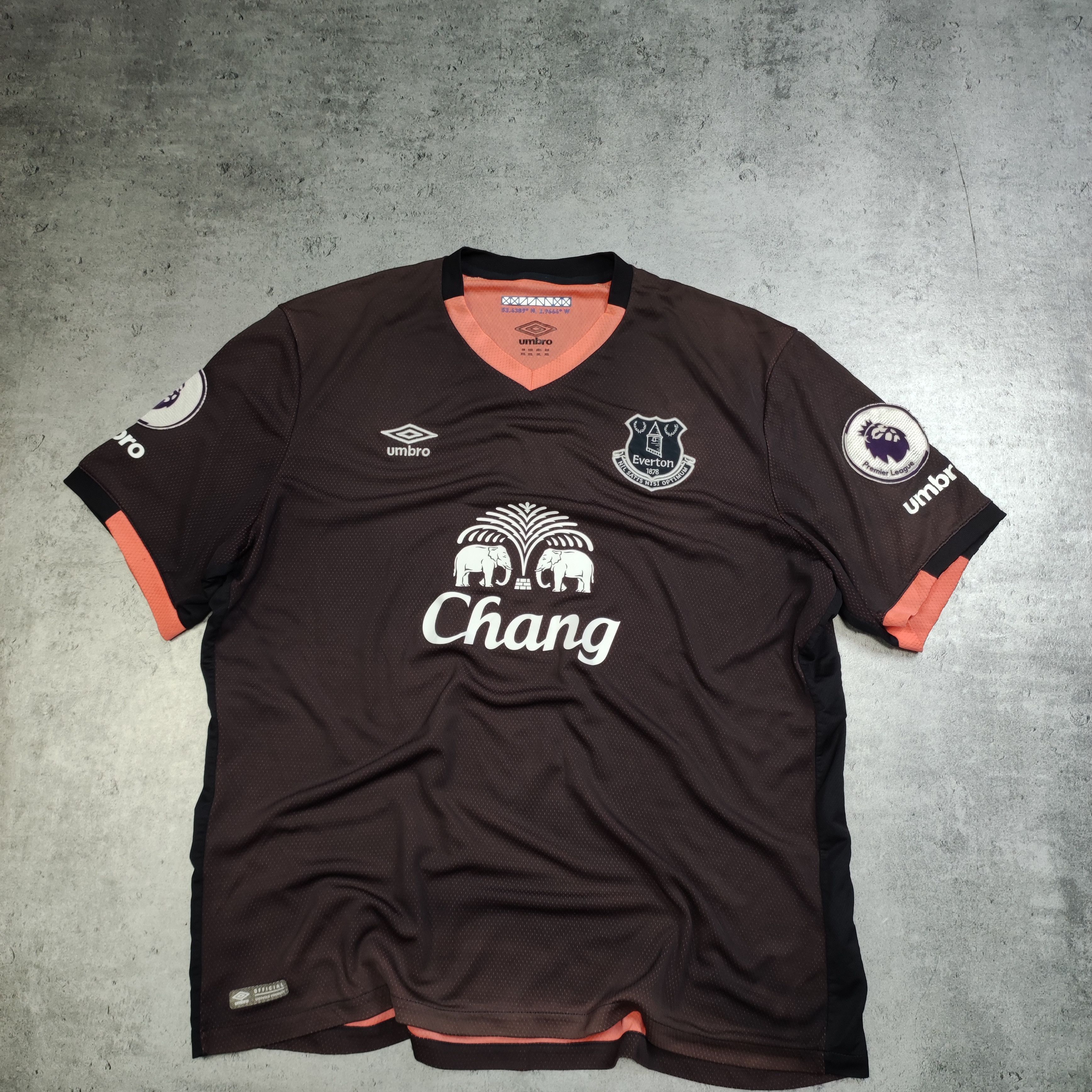 Other RARE Everton FC Umbro 2016/17 Football Away Jersey Size US XXL / EU 58 / 5 - 2 Thumbnail