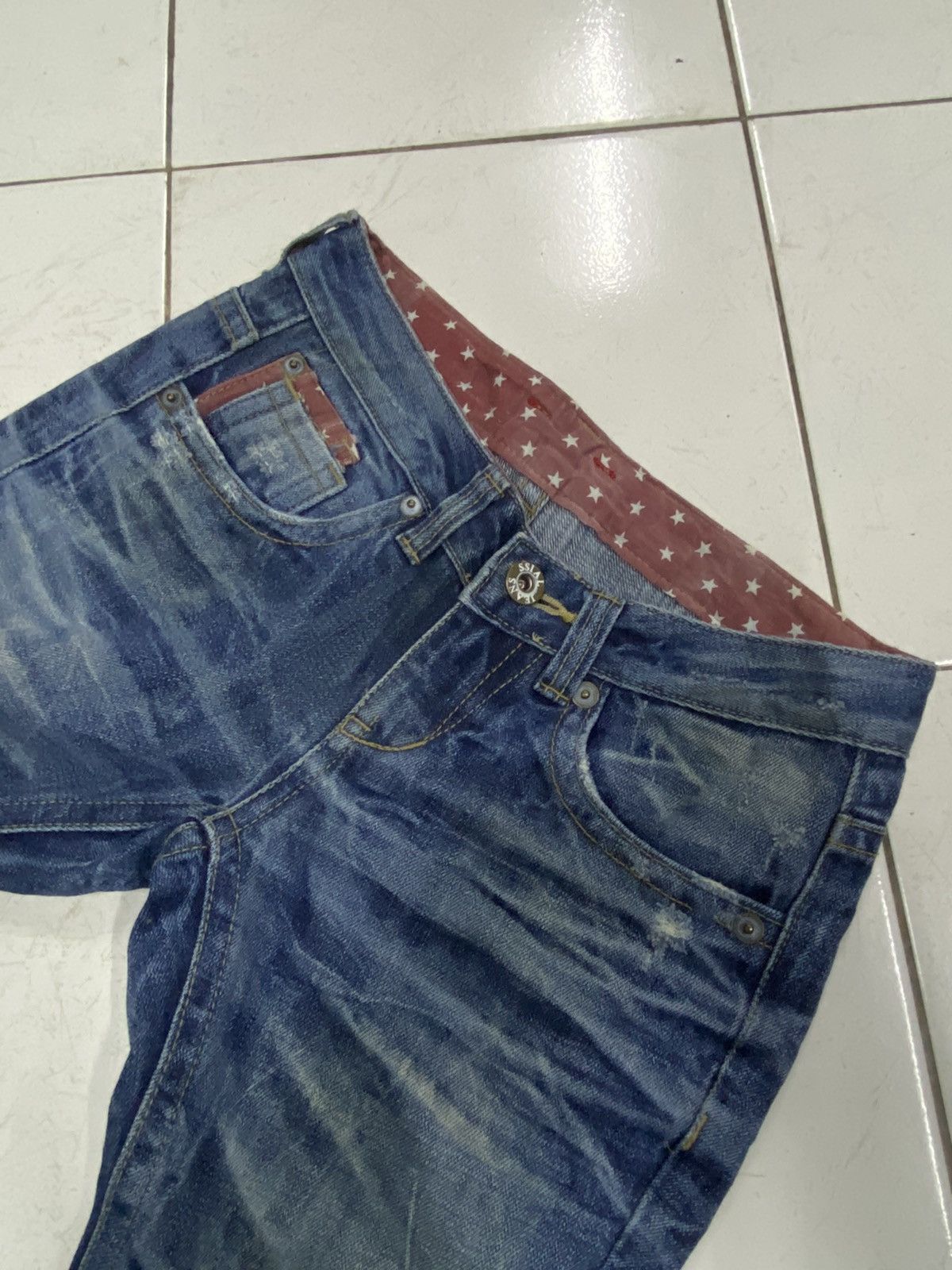 Japanese Brand SSIAL JEAN BLUE CULTURE JEANS DENIM Size US 29 - 5 Thumbnail