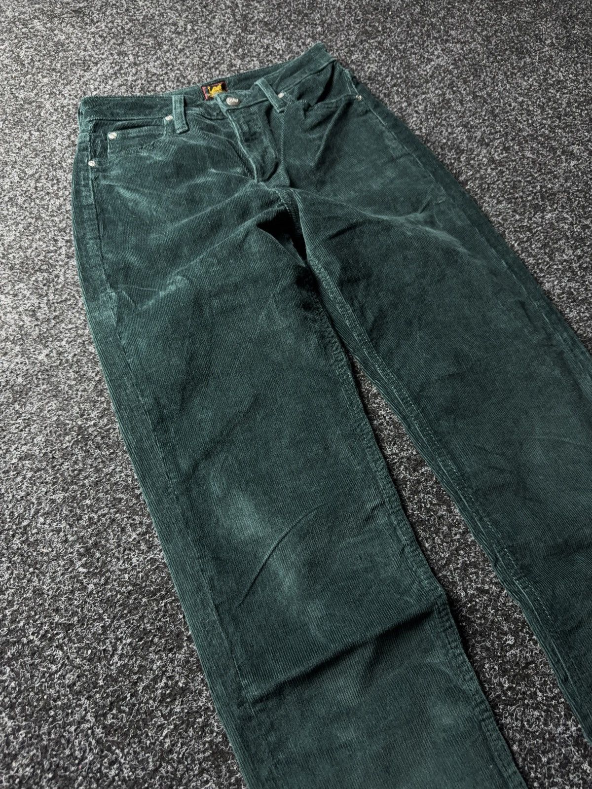 Lee 00s Western Cowgirl Lee Carol High Waist Corduroy Pants W27 Size 27" / US 4 / IT 40 - 5 Thumbnail