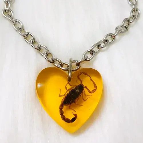 Japanese Brand Handmade The Super Sick Taxidermy Scorpion Necklace Choker Size ONE SIZE - 1 Thumbnail