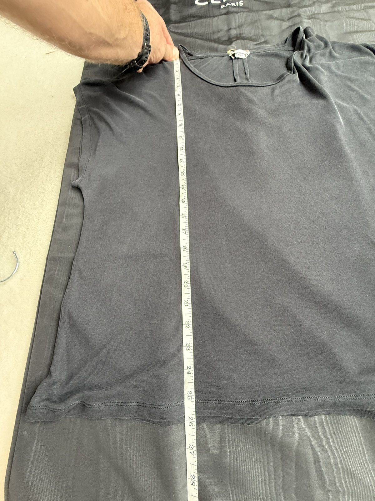 Saint Laurent Paris FW13 Saint Laurent tank sleeveless silk t shirt vest Hedi L Size US L / EU 52-54 / 3 - 5 Thumbnail