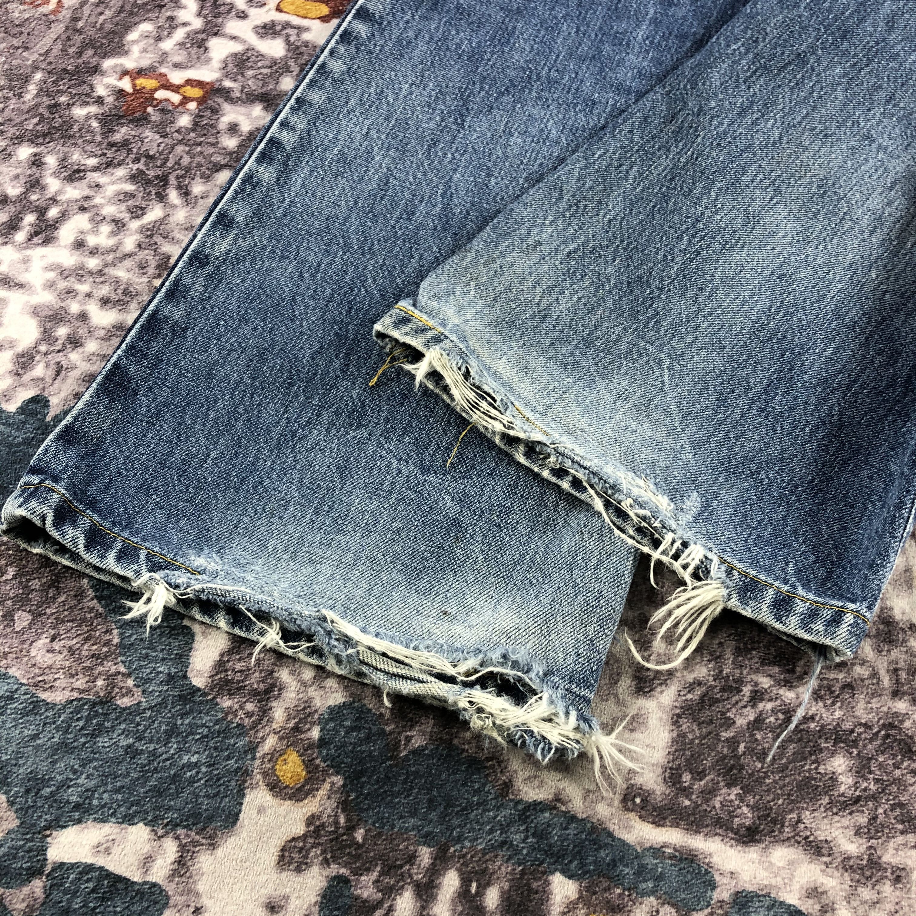 Levi's × Vintage 90s Vintage Blue Wash Levis 506 Jeans-JM2502 Size US 31 - 4 Thumbnail