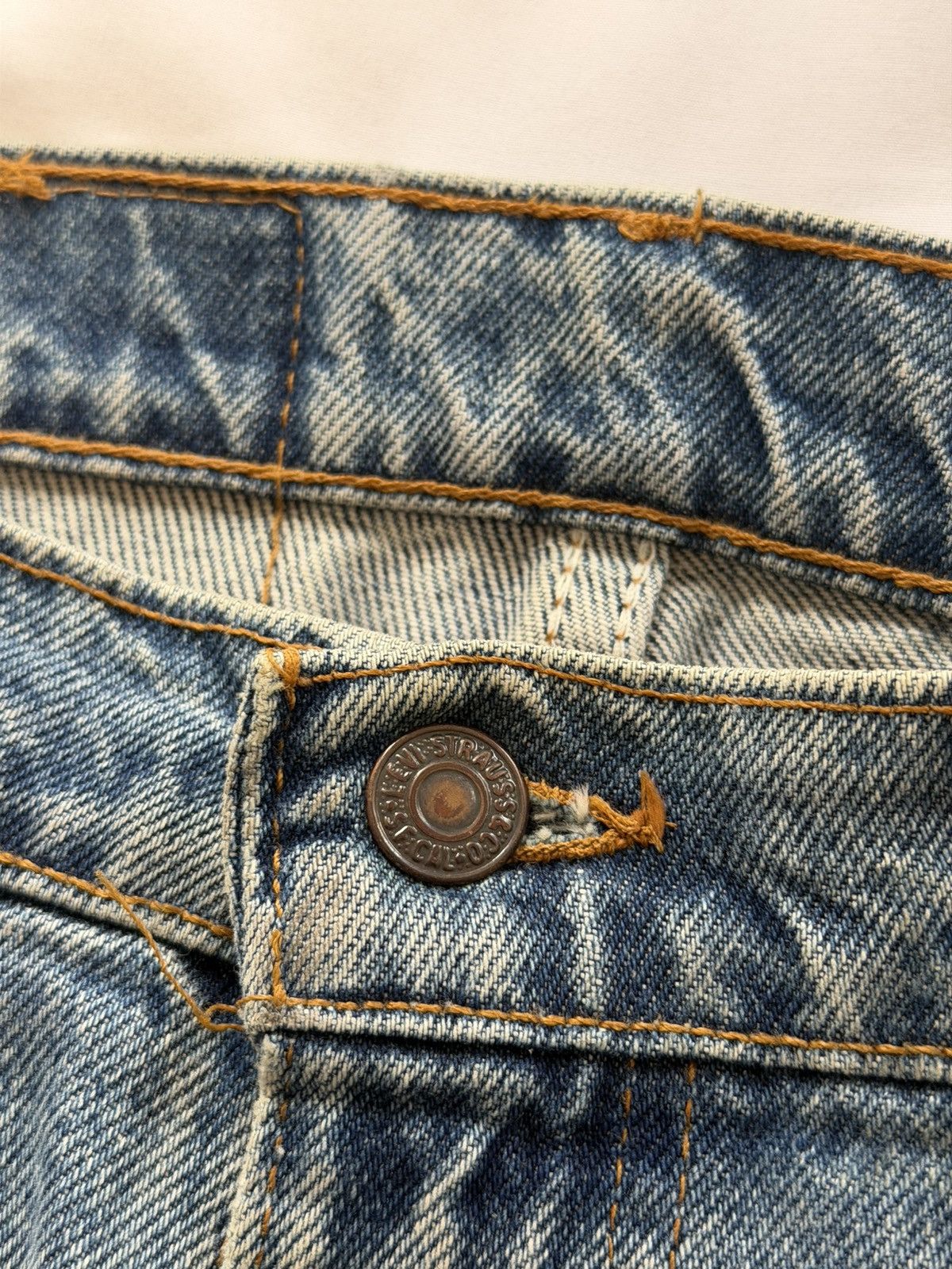 Levi's Levi’s Orange Tab Jeans Size US 38 / EU 54 - 3 Thumbnail