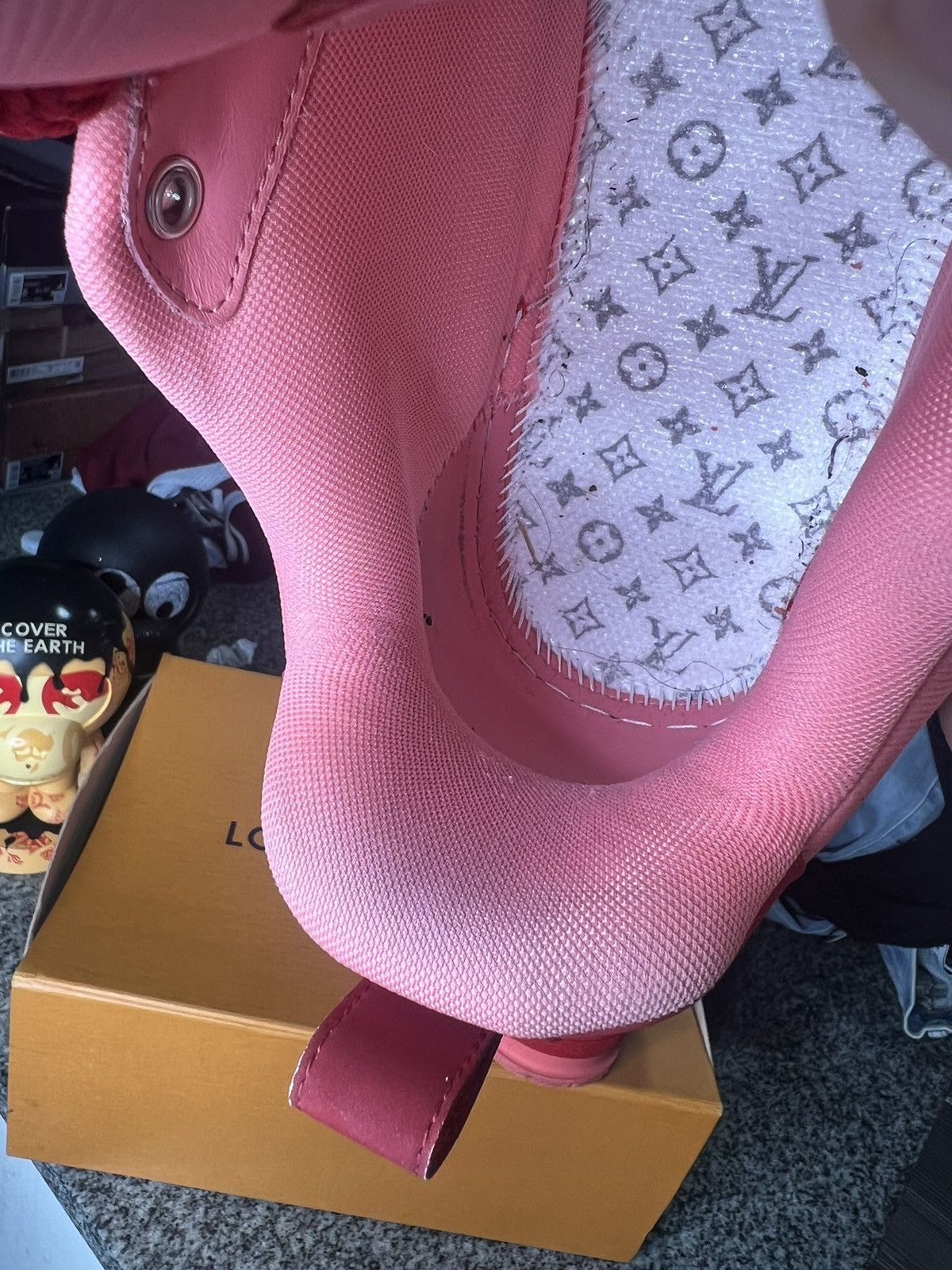 Louis Vuitton Lv Skate Sneaker ‘Red’ Size US 12 / EU 45 - 16 Thumbnail