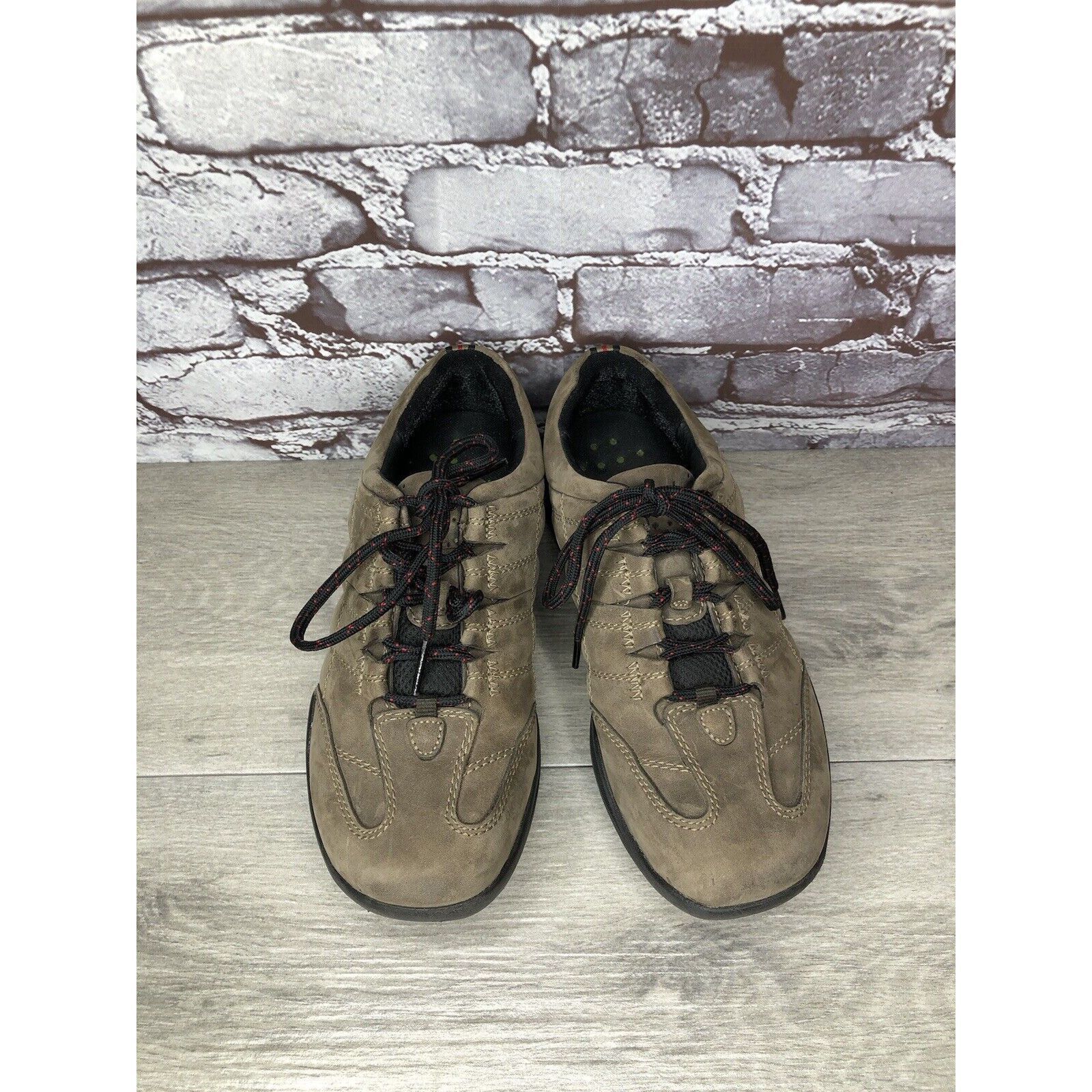 Clarks Clarks Wave Brown Suede Leather Casual Comfort Walking Shoes Size US 7.5 / EU 40-41 - 8 Thumbnail