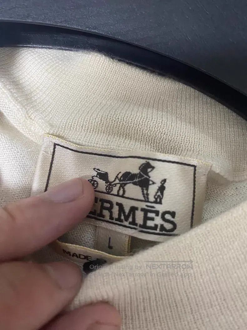 Hermes Hermes Men's Short Sleeve Knit Top Size US L / EU 52-54 / 3 - 3 Thumbnail