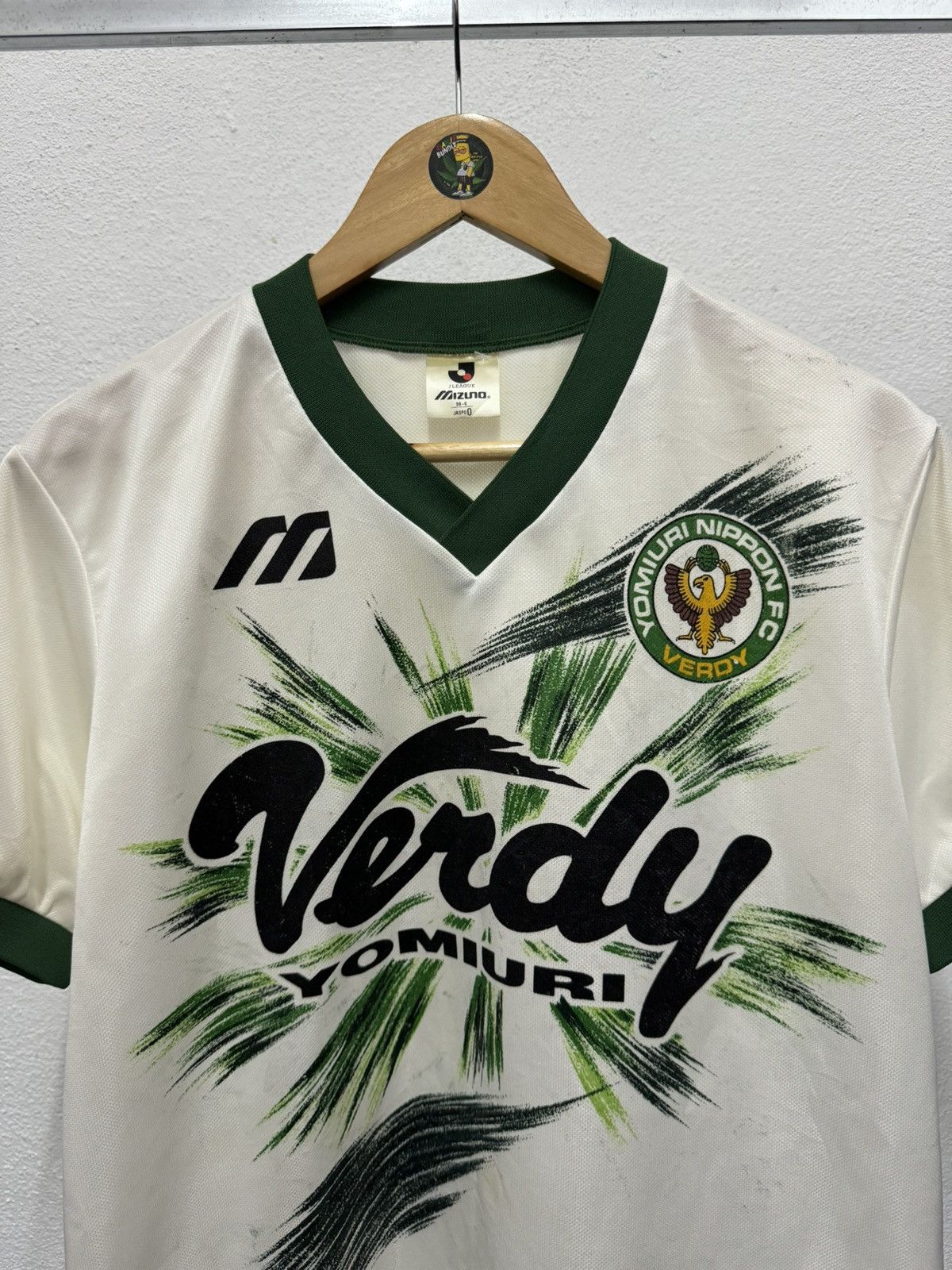 Mizuno × Vintage Vintage Mizuno Verdy Yomiuri training Jersey Size US L / EU 52-54 / 3 - 2 Thumbnail