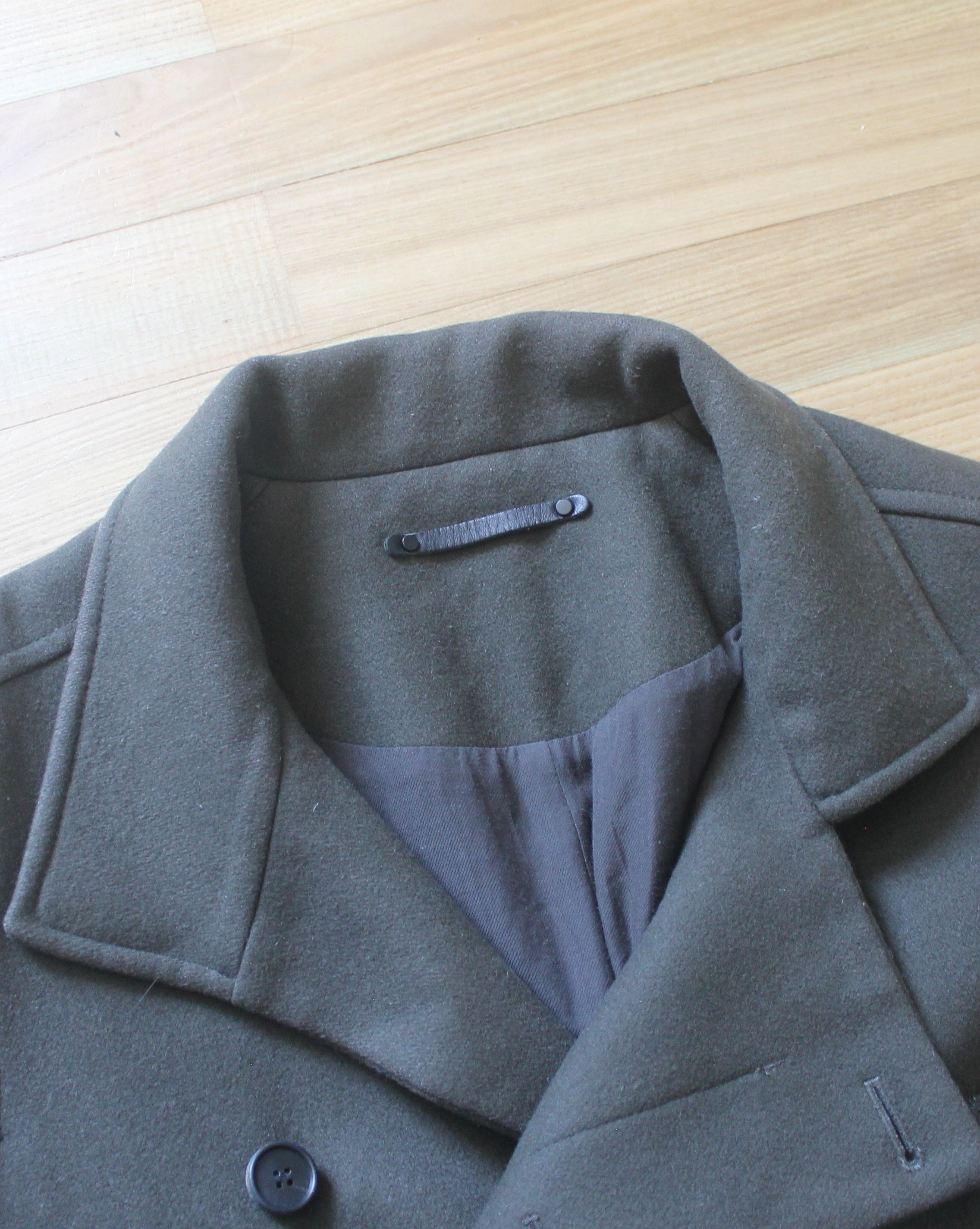 Allsaints Allsaints Wade Pea Coat Wool Jacket Size US L / EU 52-54 / 3 - 6 Thumbnail