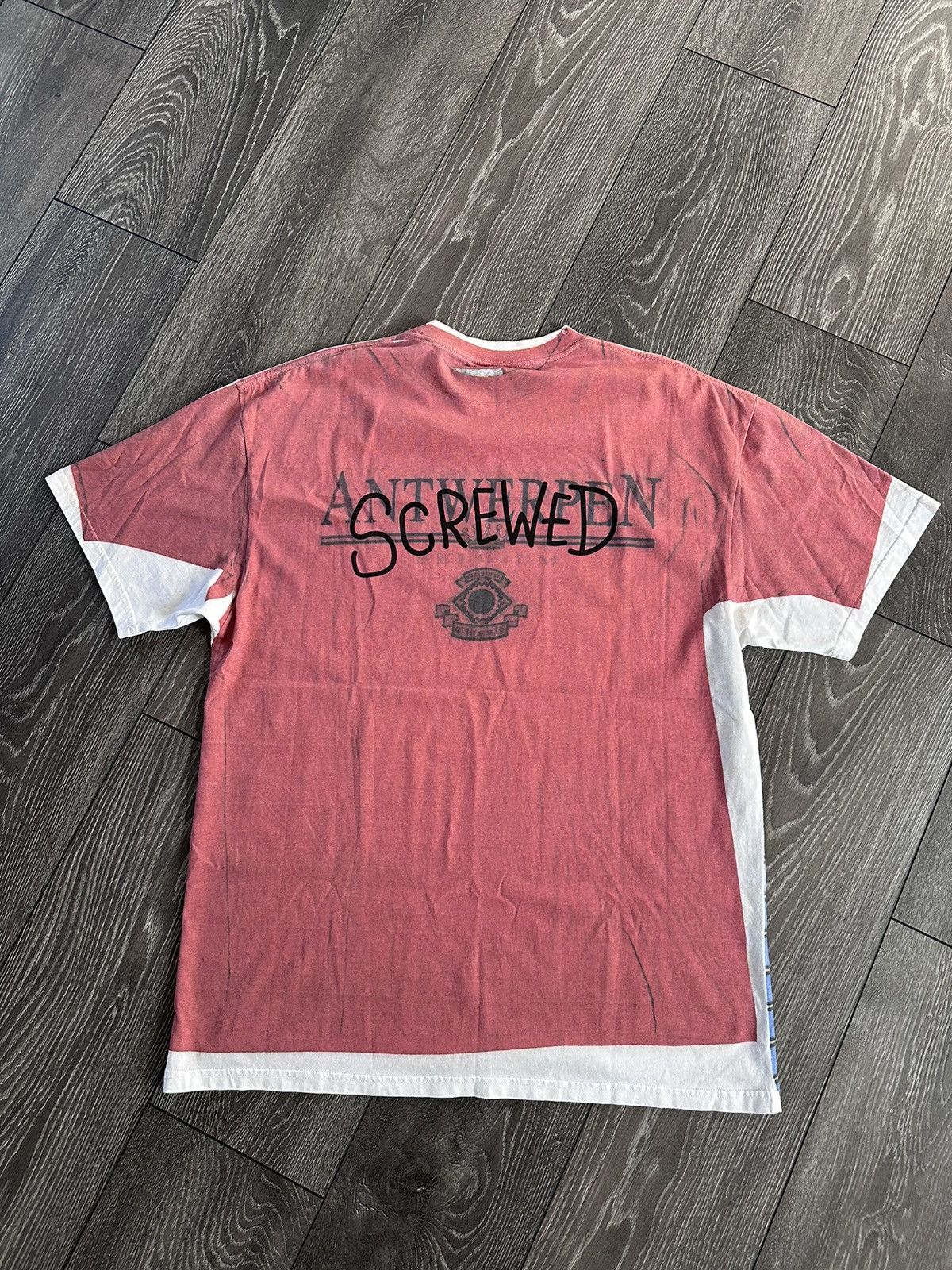 Vetements vetements aw18 Im a virgin trompe l’oeil oversized t shirt Size US XS / EU 42 / 0 - 2 Thumbnail