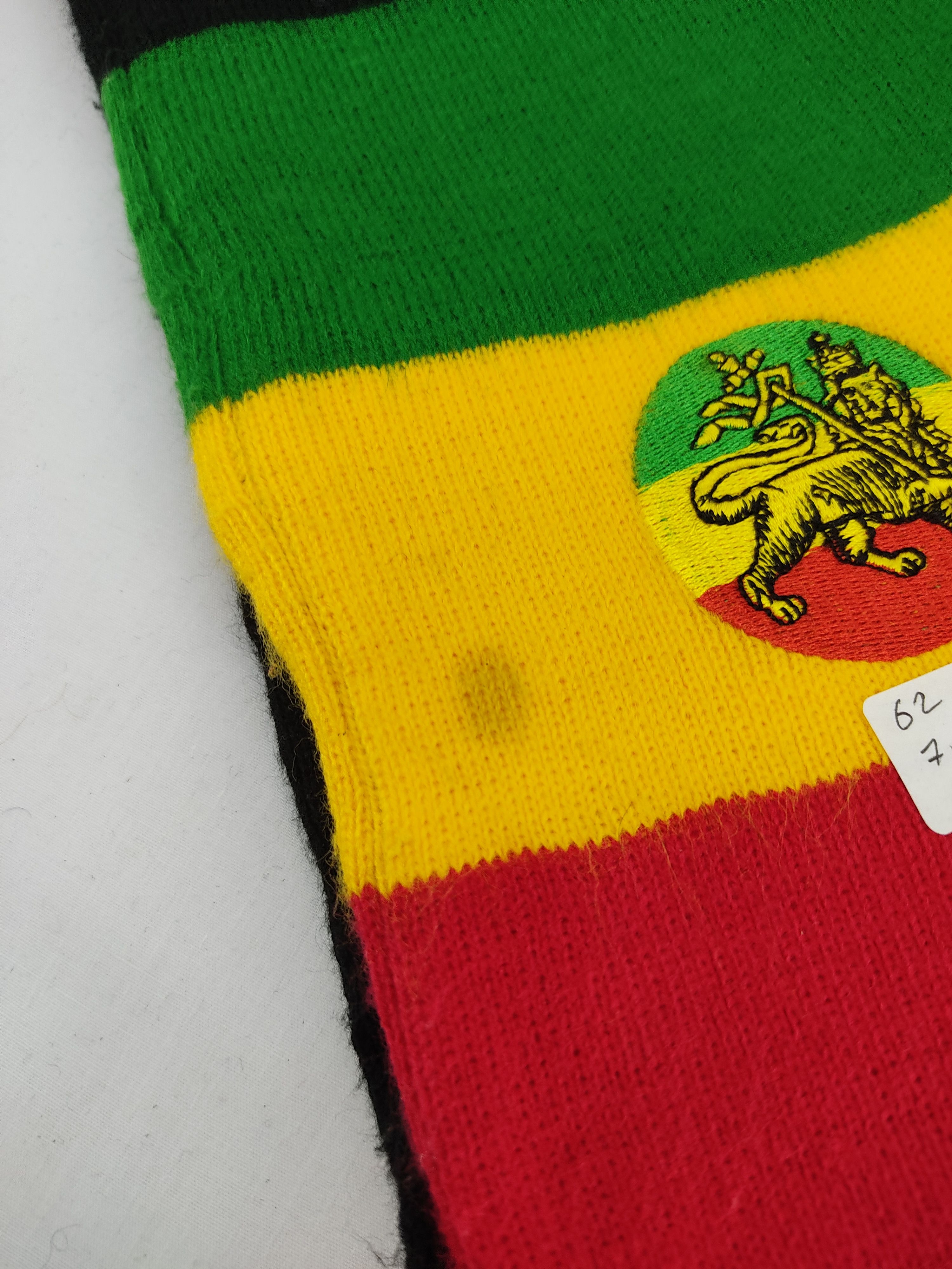 Japanese Brand Vintage Japanese Brand Rasta Scarf / Muffler / Neckwear Size ONE SIZE - 5 Thumbnail
