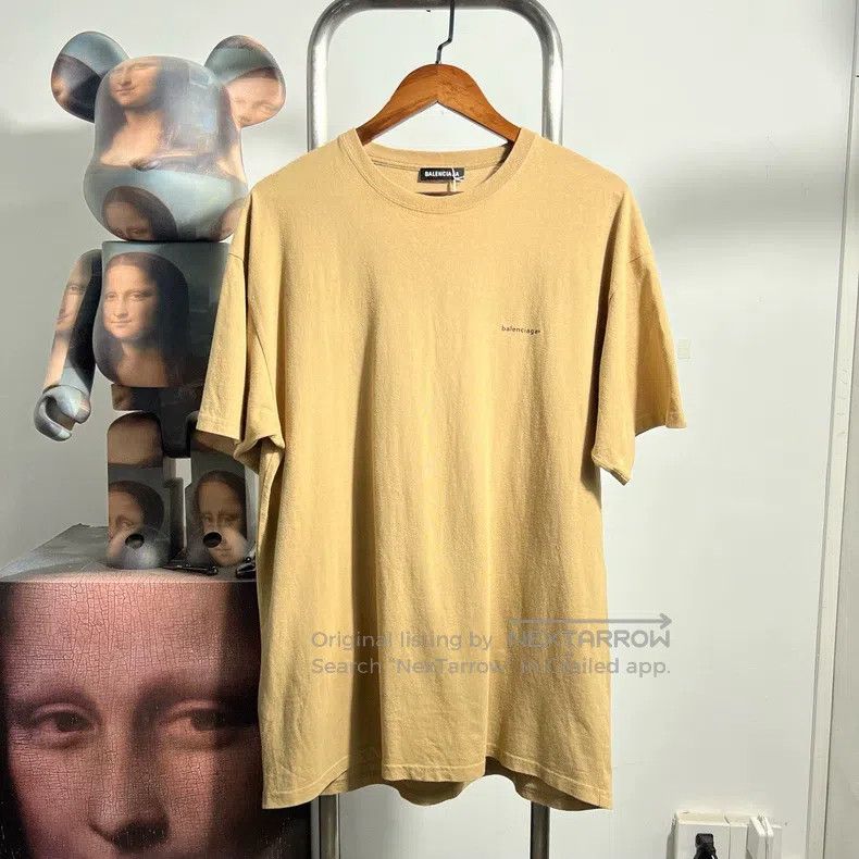 Balenciaga Balenciaga Email Logo Short Sleeve Size US S / EU 44-46 / 1 - 1 Thumbnail