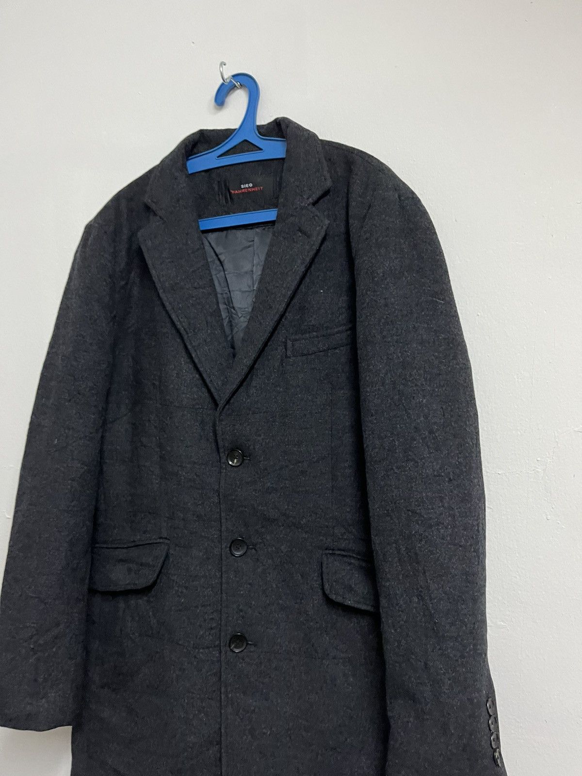 White Sierra 💥Sieg Fahrenheit WOOL Padding Real Goose Down Longcoat Size US L / EU 52-54 / 3 - 3 Thumbnail