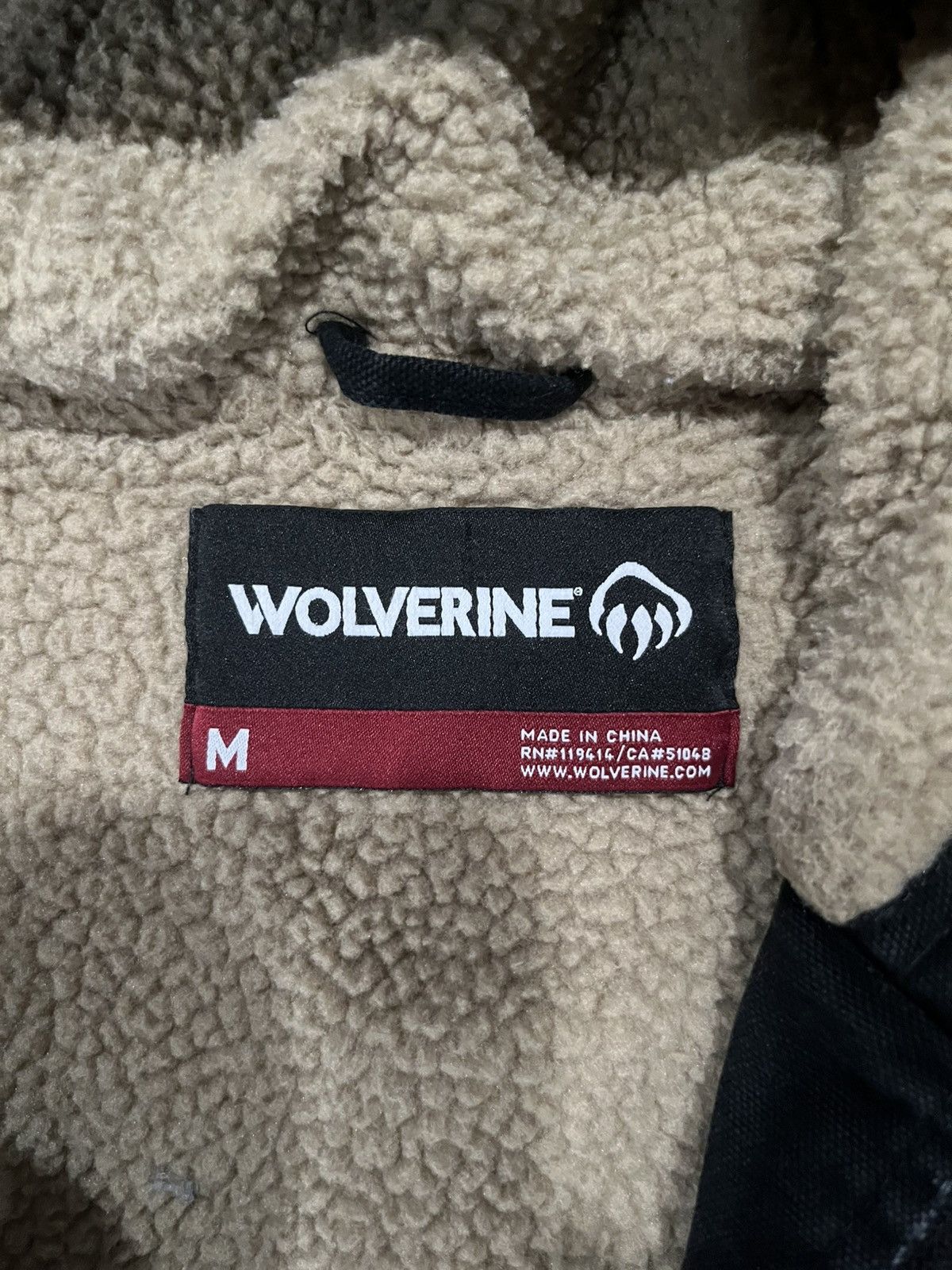 Vintage Wolverine Sherpa Jacket Size US M / EU 48-50 / 2 - 3 Thumbnail