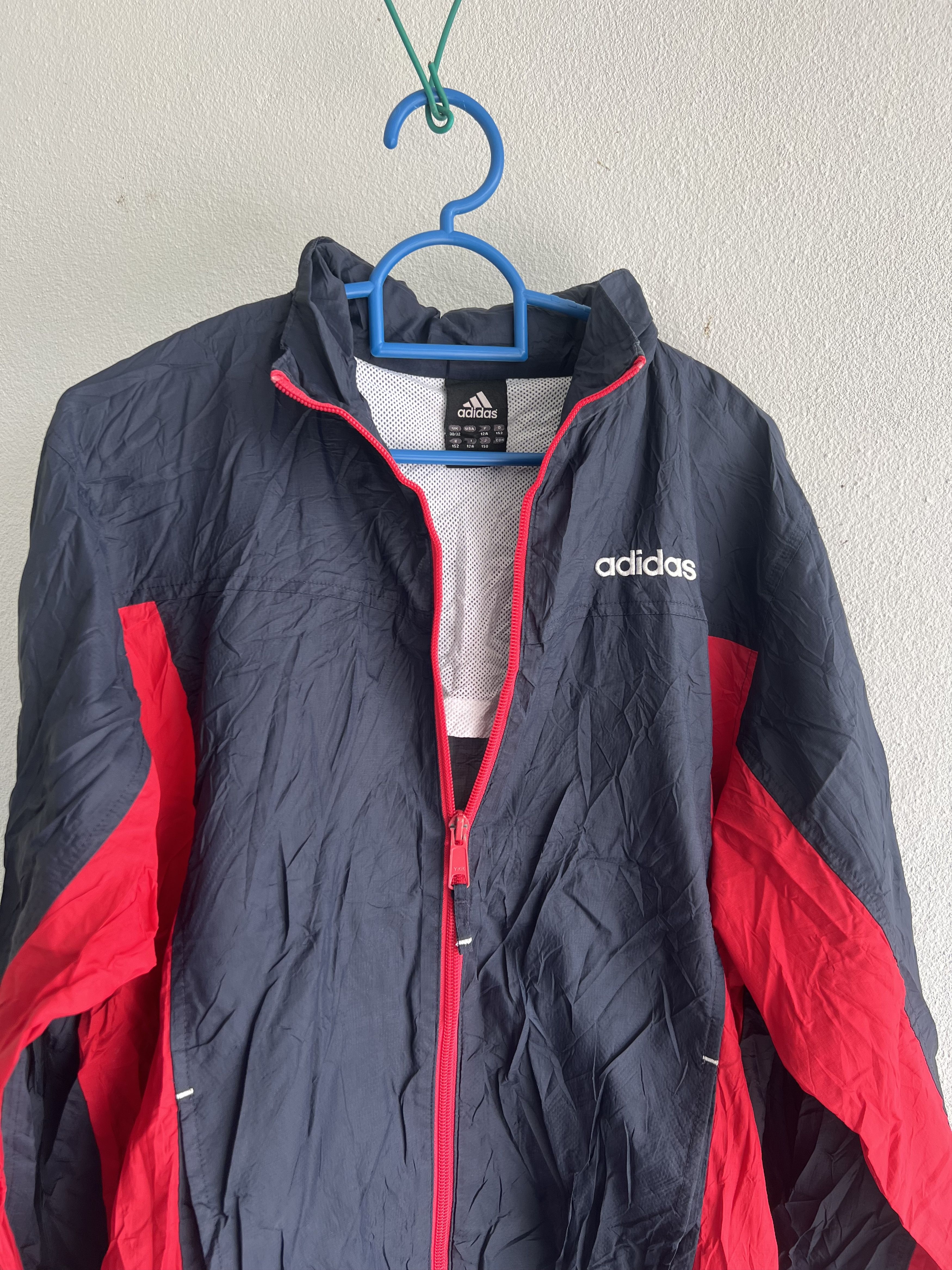 Adidas × Japanese Brand Adidas Full Zipper light Jacket Size US L / EU 52-54 / 3 - 3 Thumbnail