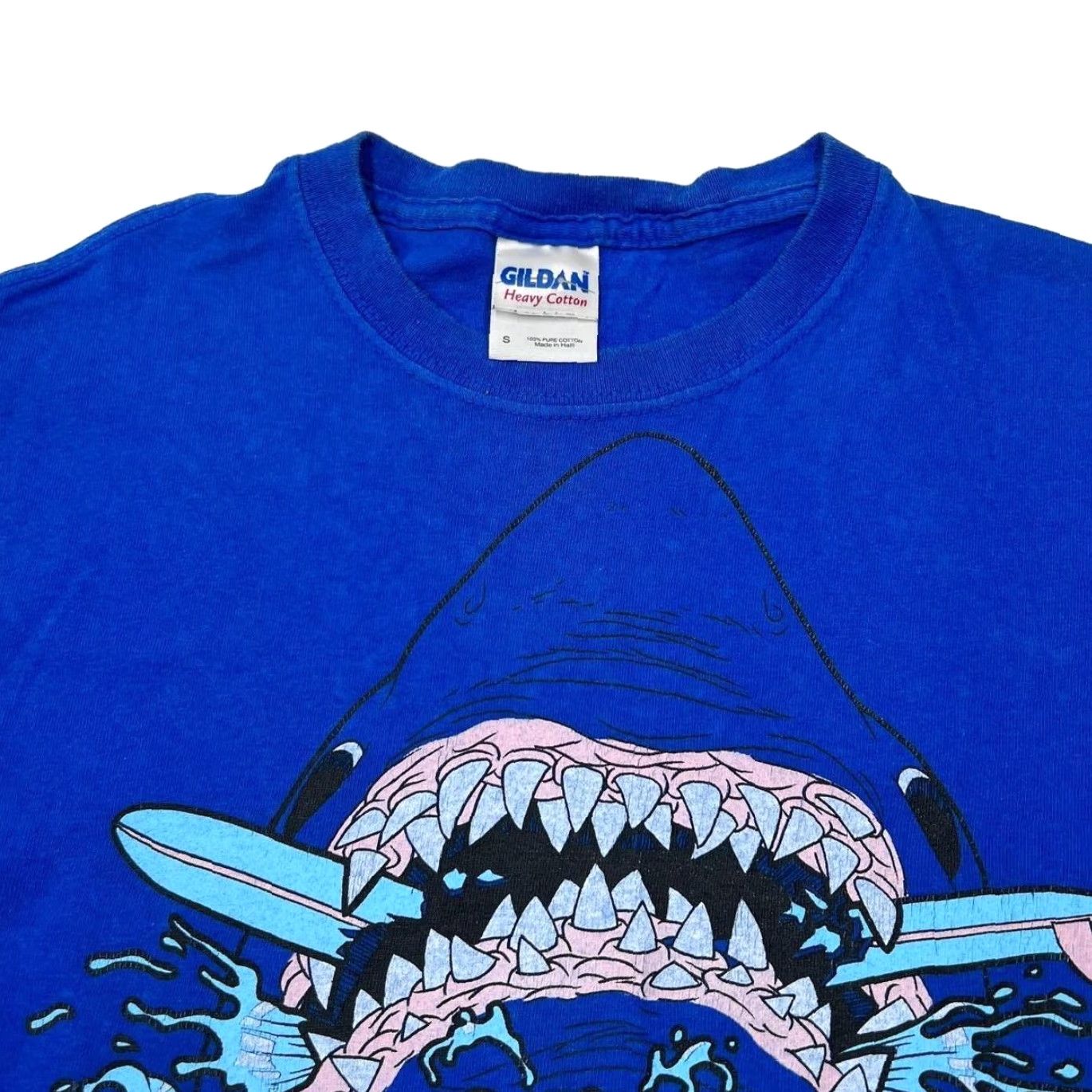 Gildan Set Your Goals Melodic Hardcore Pop Punk Band Spellout Graphic T-Shirt Small Blue Mens Short Sleeve Cotton Gildan Size US S / EU 44-46 / 1 - 6 Thumbnail