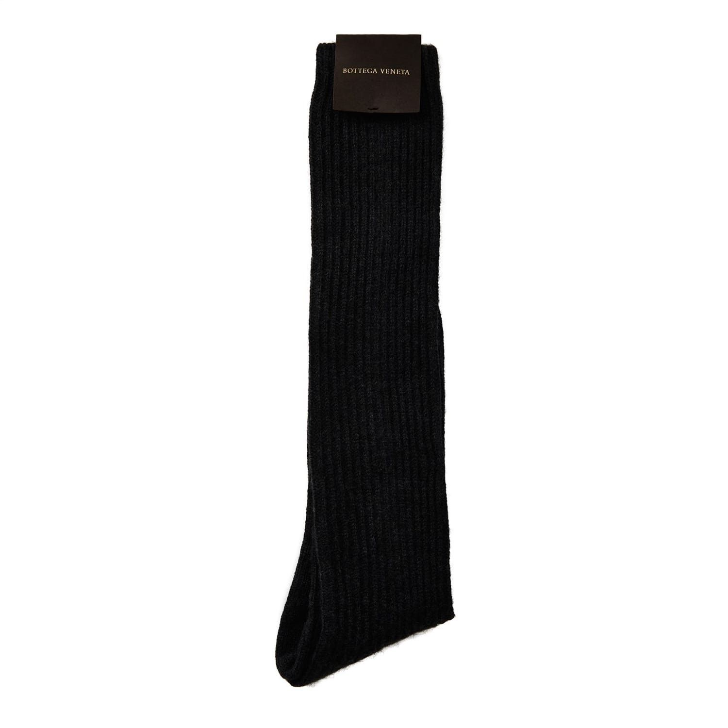 Bottega Veneta Bottega Veneta Bv Socks in Black / M Size ONE SIZE - 1 Thumbnail