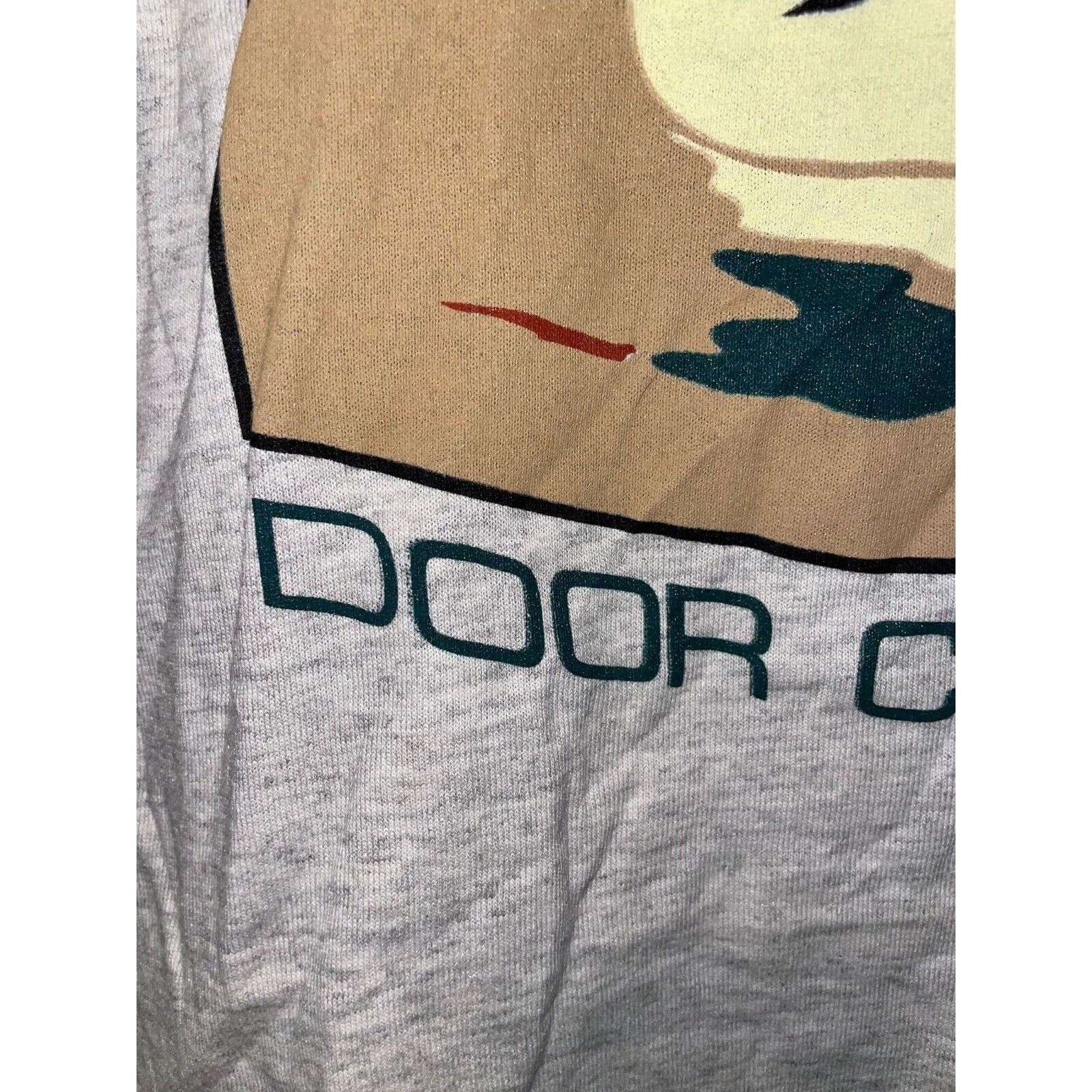 Jerzees Vintage Malllard Duck Shirt Door County Test Print Tee 80s M Size US M / EU 48-50 / 2 - 6 Thumbnail
