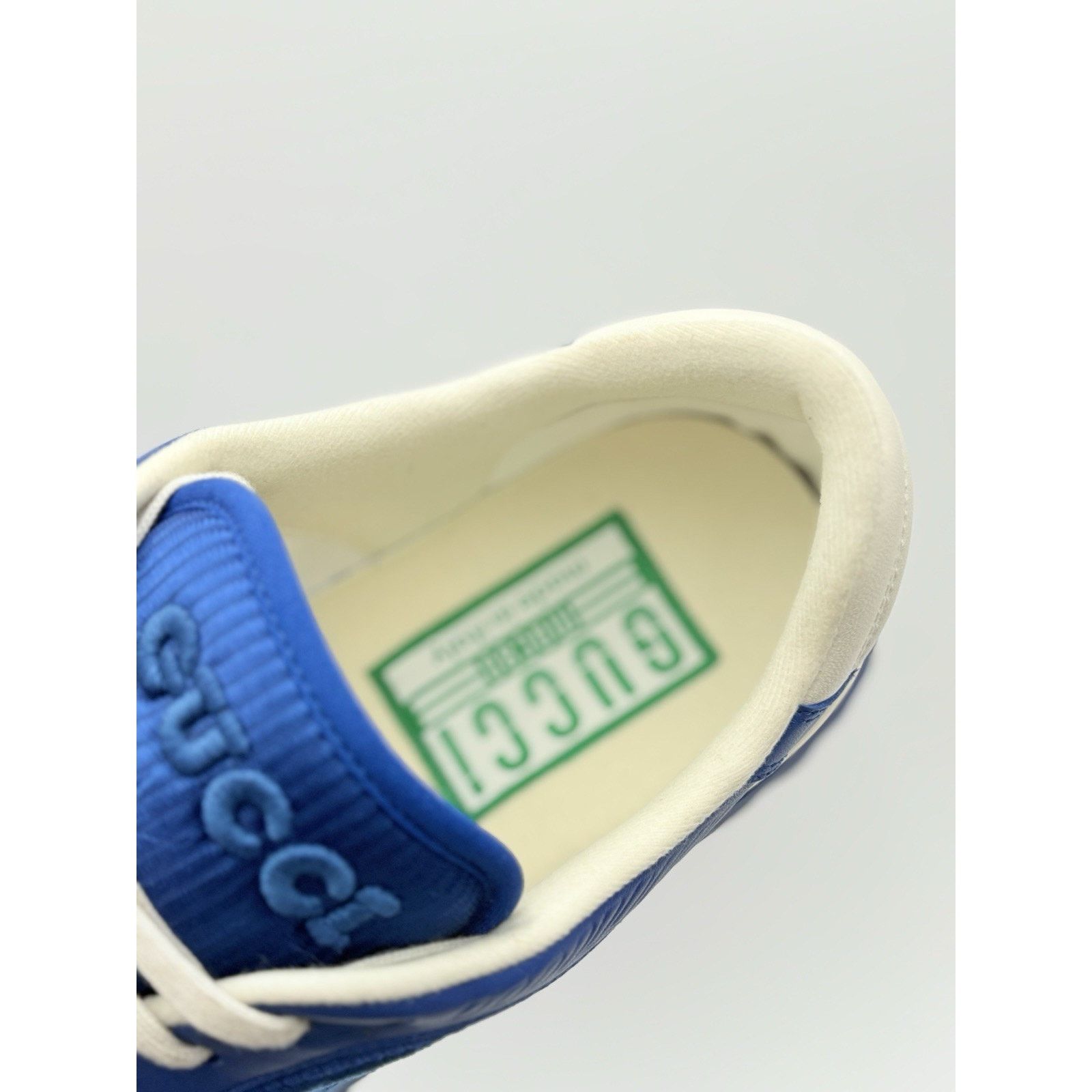 Gucci Gucci MAC80 Sneaker ' Blue White ' | EXCELLENT CONDITION! Size US 9.5 / EU 42-43 - 12 Thumbnail