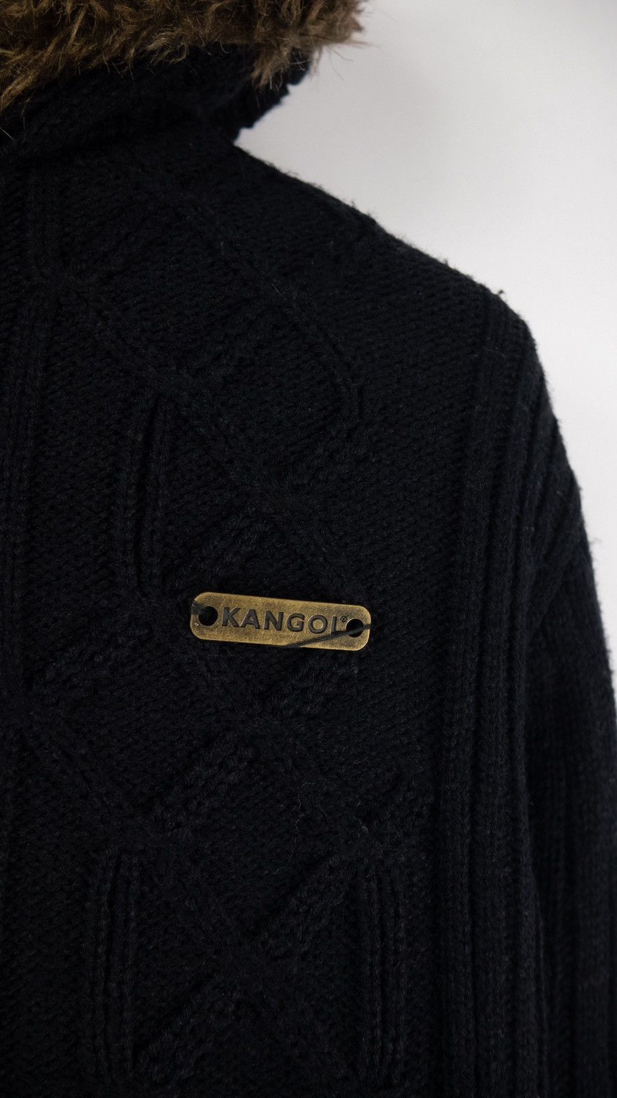 Kangol × Vintage Kangol Vintage sweater with fur Size US L / EU 52-54 / 3 - 5 Thumbnail