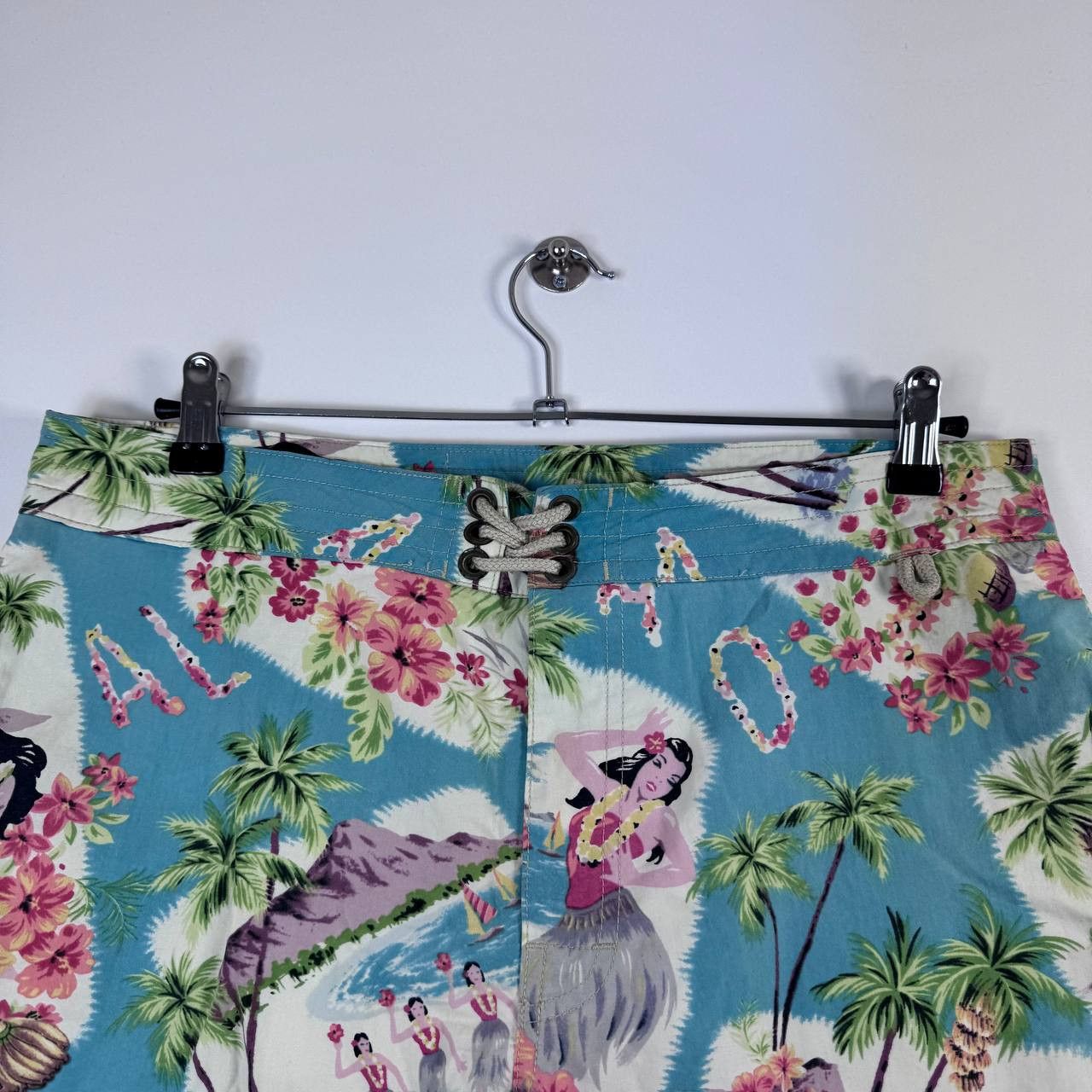 Polo Ralph Lauren Polo Ralph Lauren Hawaiian Swim Shorts Aloha Print Blend M Size US 32 / EU 48 - 8 Thumbnail
