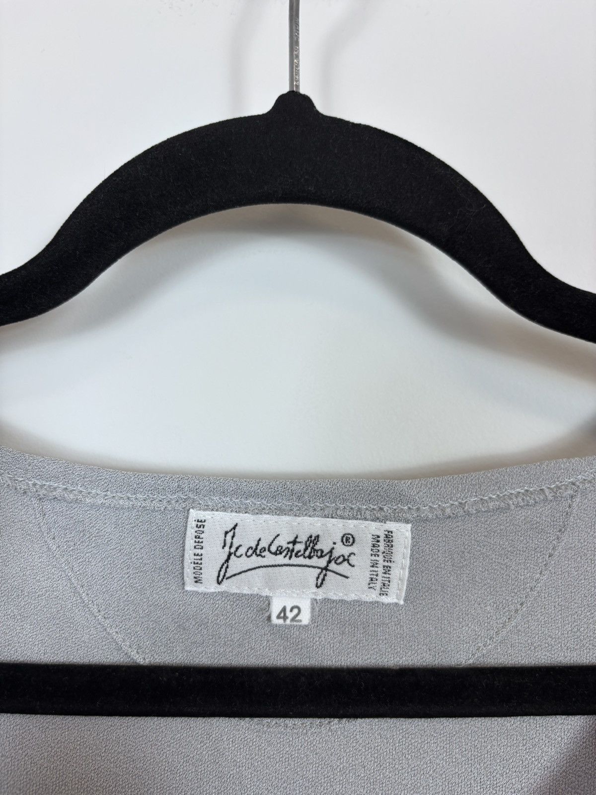 Jean Charles De Castelbajac Vintage Jean Charles De Castelbajac Women’s Grey T-Shirt Tee Size M / US 6-8 / IT 42-44 - 8 Thumbnail