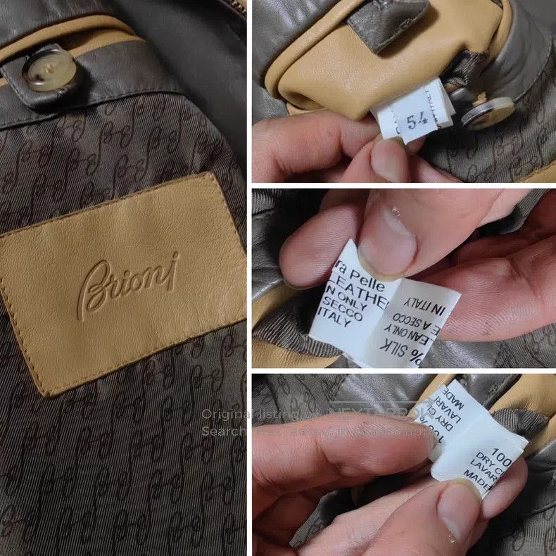 Brioni Brioni Leather jacket Size US XL / EU 56 / 4 - 7 Thumbnail