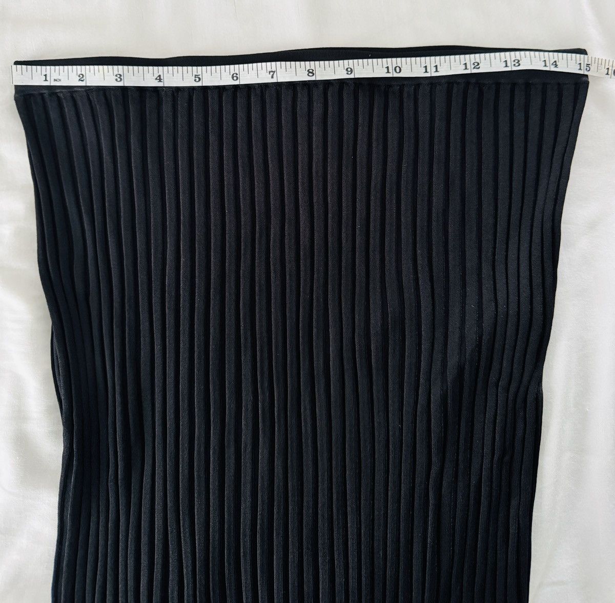 Toteme Toteme NWOT black ribbed Murano knit slip midi skirt size M Size 30" / US 8 / IT 44 - 9 Thumbnail