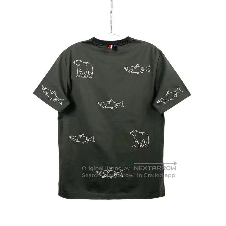 Thom Browne Thom Browne Baburin embroidery short sleeves Size US S / EU 44-46 / 1 - 2 Thumbnail