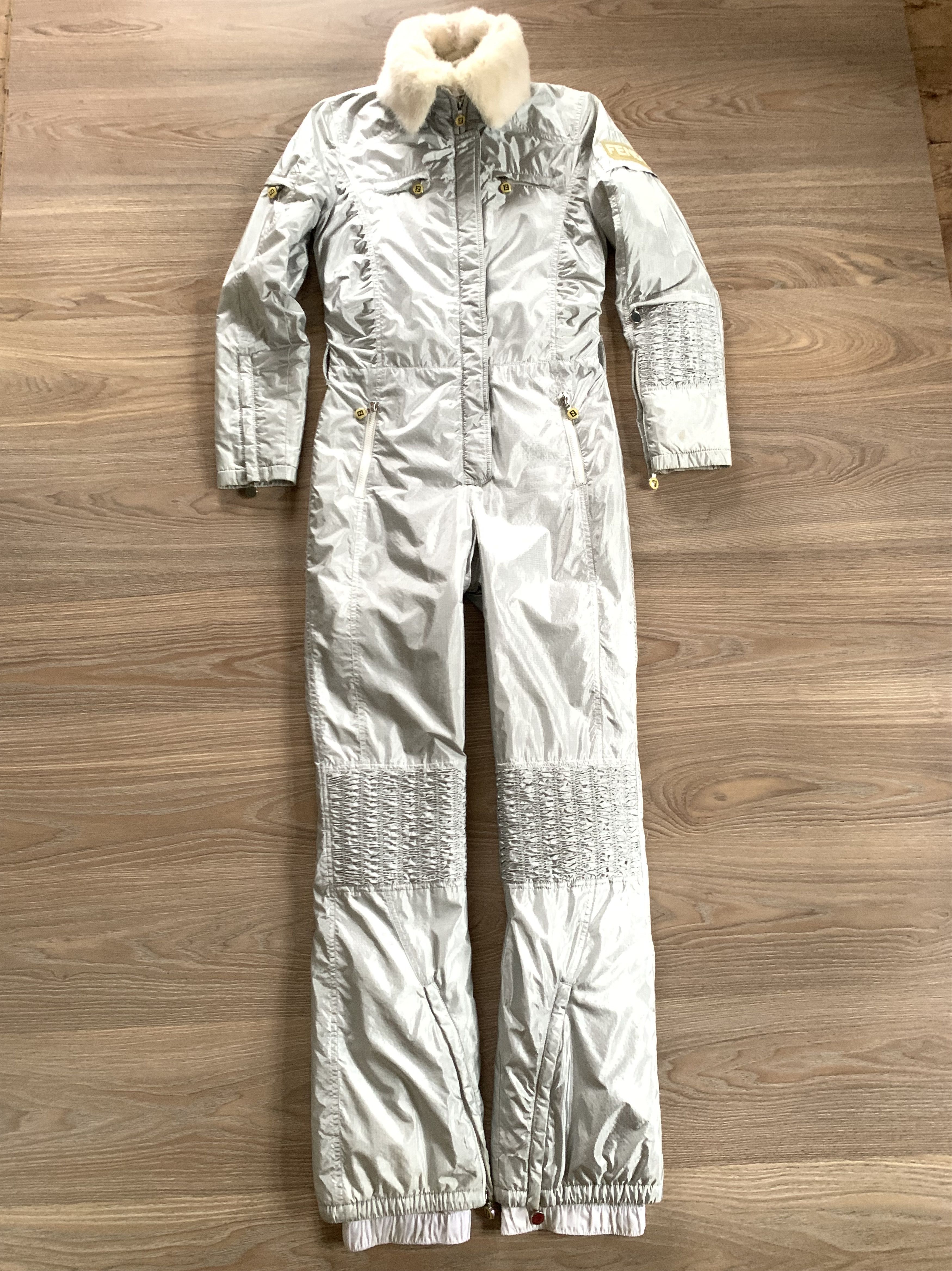 Fendi Fendi Women's Vintage Ski Jumpsuit Overall Size 27" / US 4 / IT 40 - 1 Thumbnail