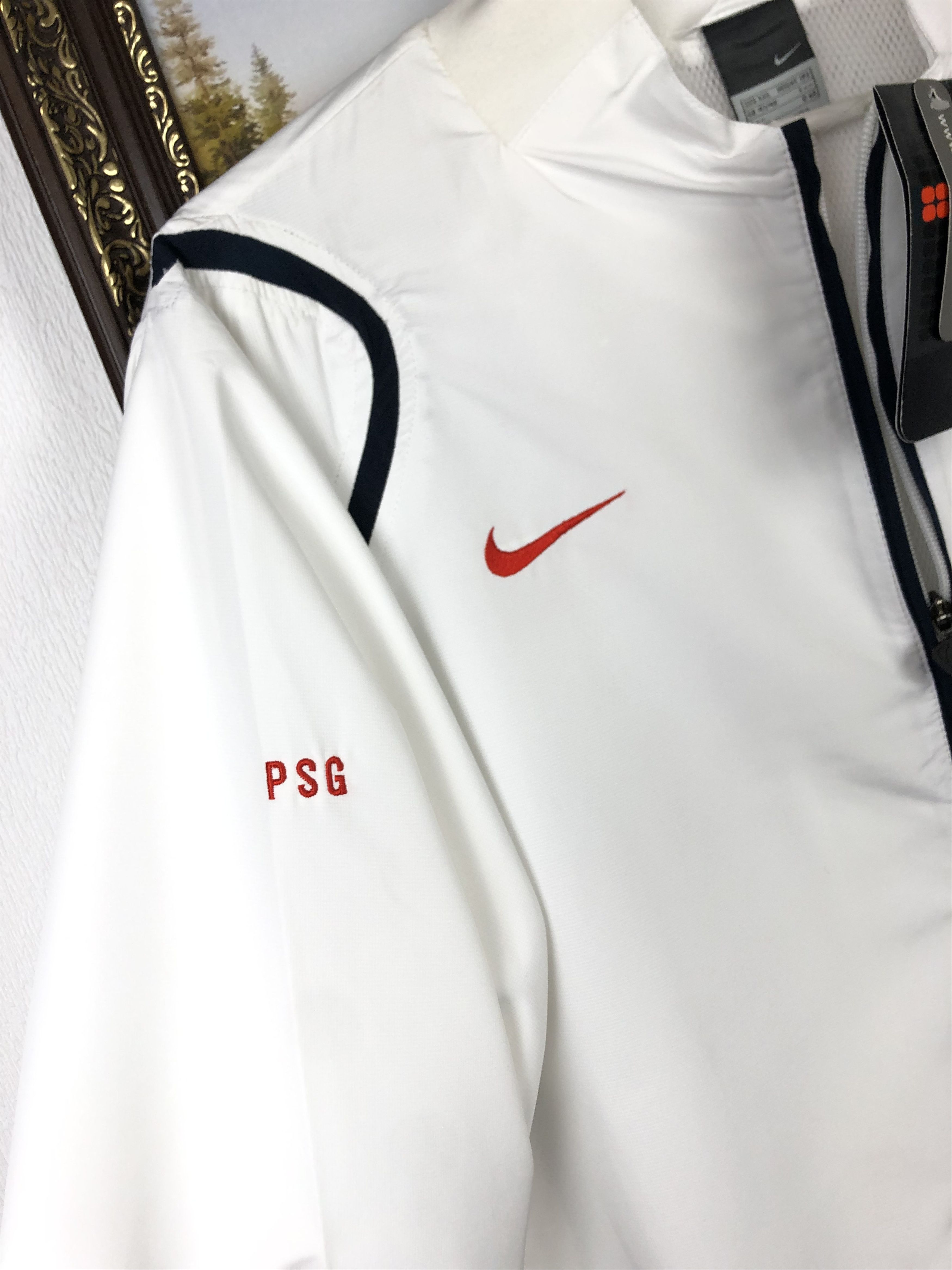 Vintage Nike Paris Saint-Germain PSG Football Jacket Soccer