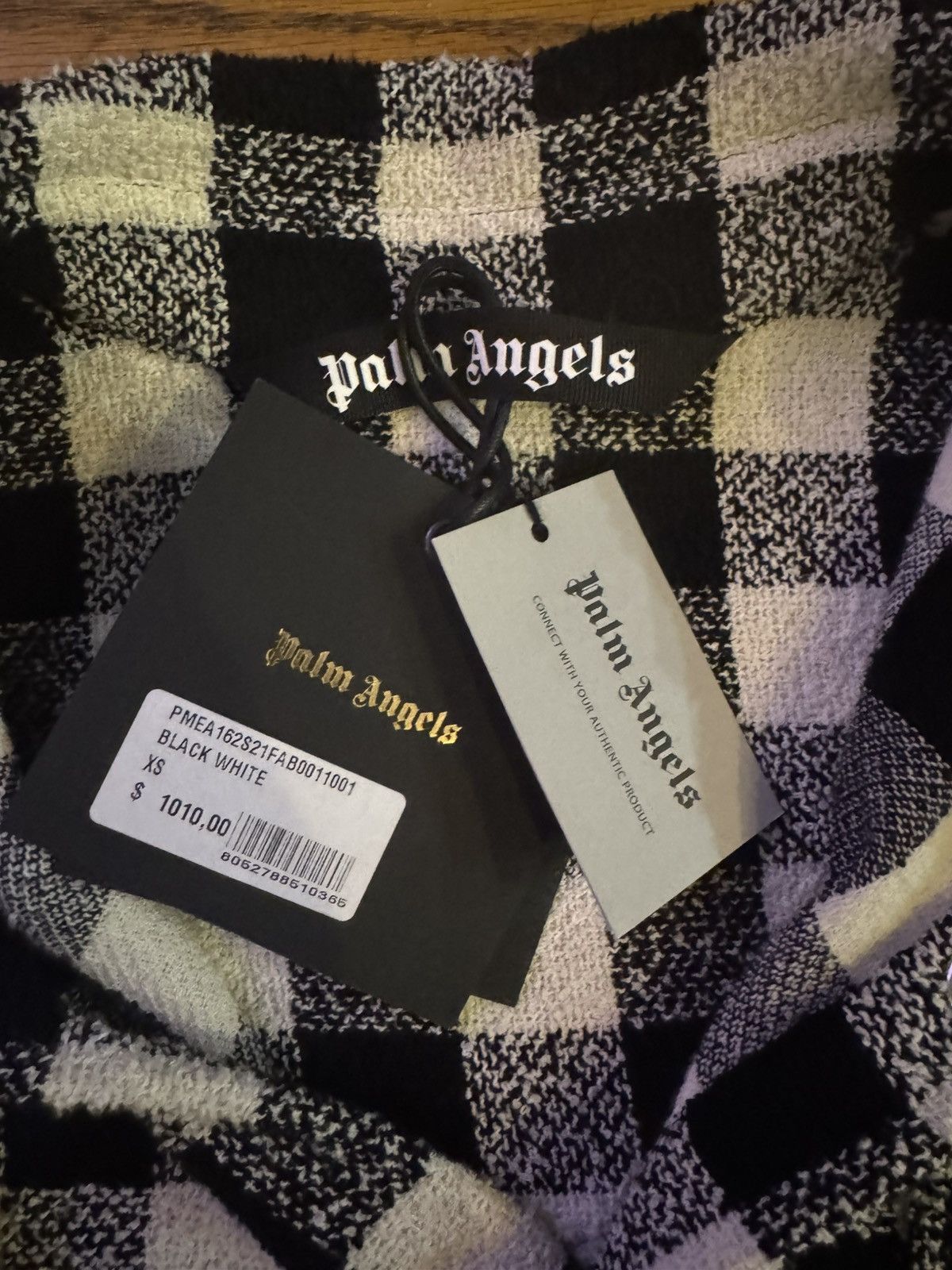 Palm Angels Palm Angels woven button up with fringe sz xs Size US XS / EU 42 / 0 - 5 Thumbnail
