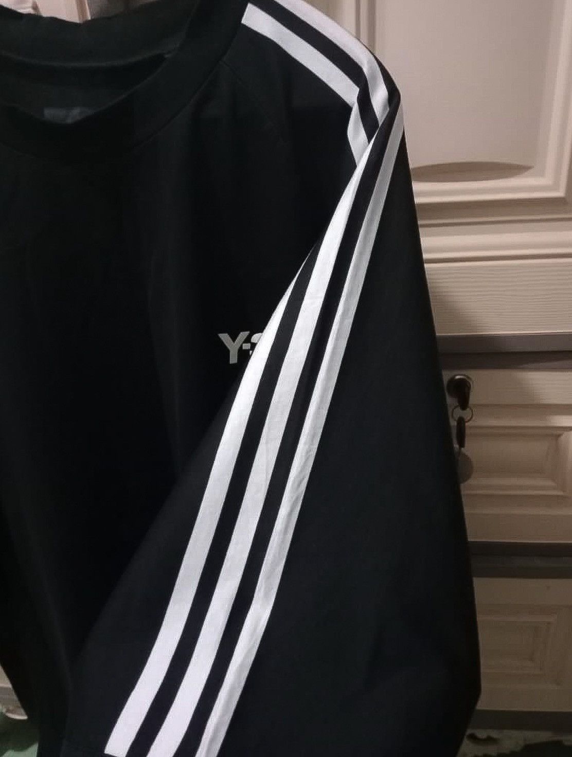 Adidas Adidas Y-3 Stripes Tee Black Size US L / EU 52-54 / 3 - 4 Thumbnail