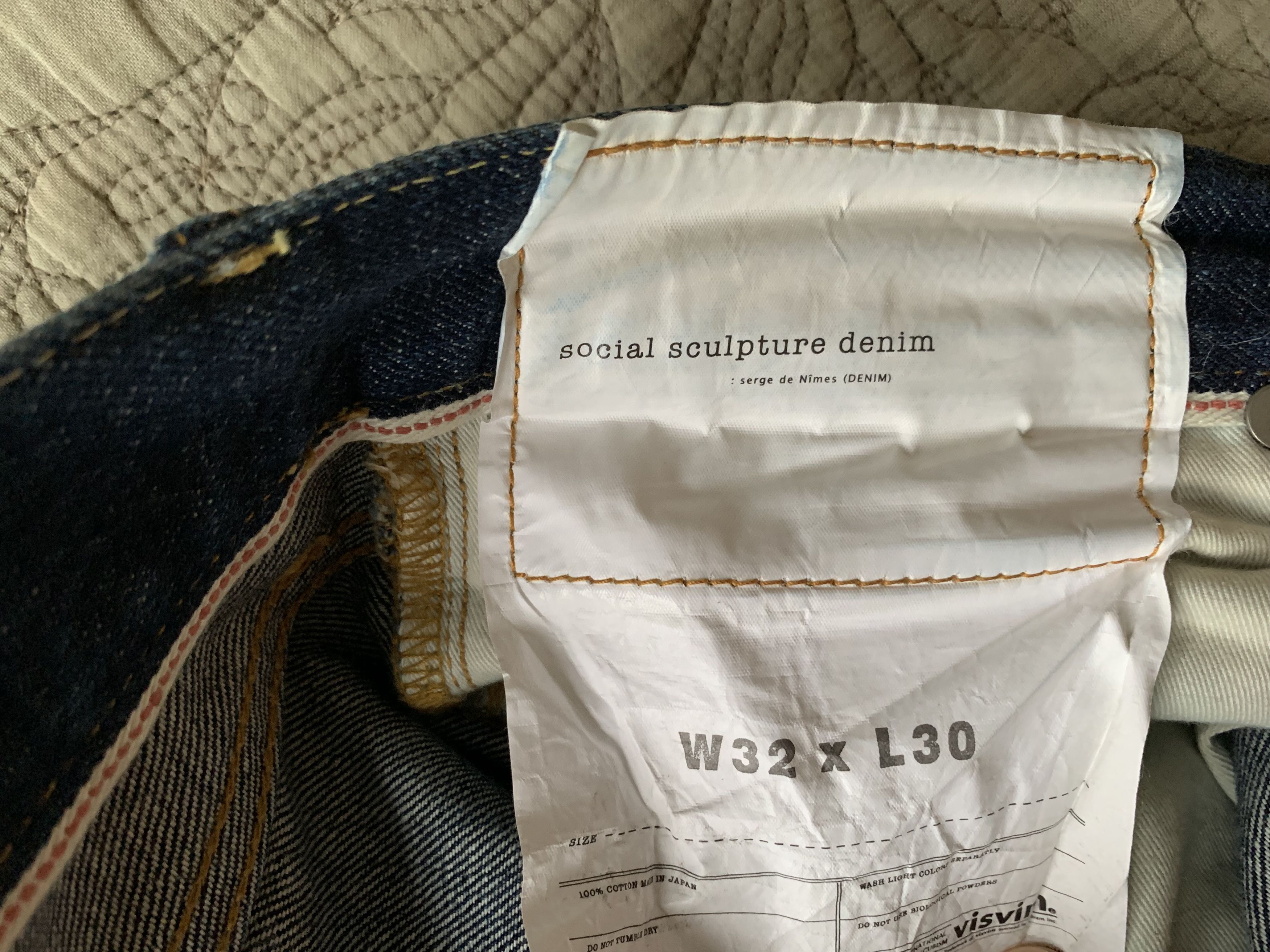 Visvim Visvim Social Sculpture 03 Damaged 30 Size US 32 / EU 48 - 6 Thumbnail