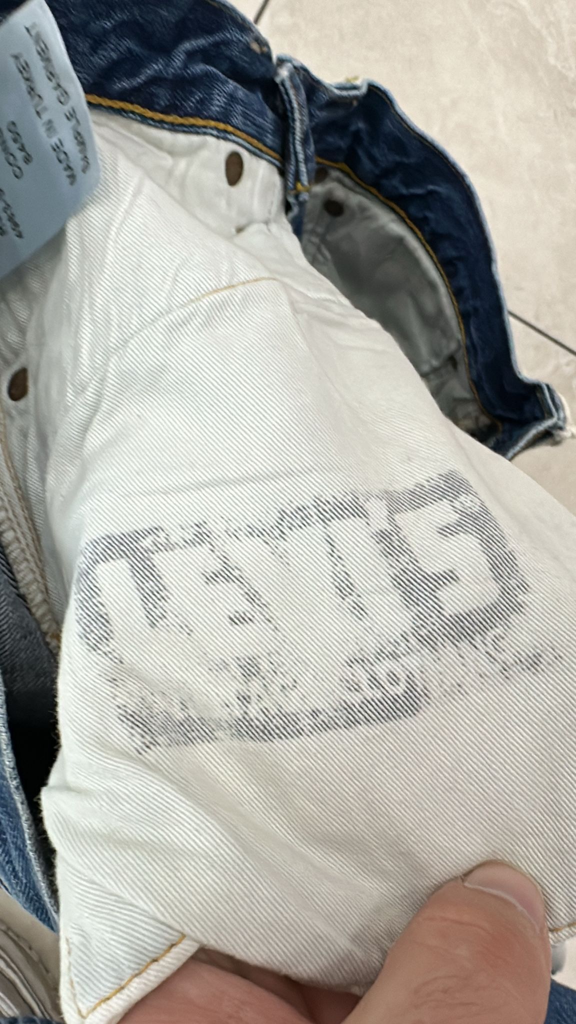 Levi's Vintage Clothing Levis LVC SAMPLE 501XX 1947 Selvedge Jeans W32/L32 Size US 32 / EU 48 - 17 Thumbnail