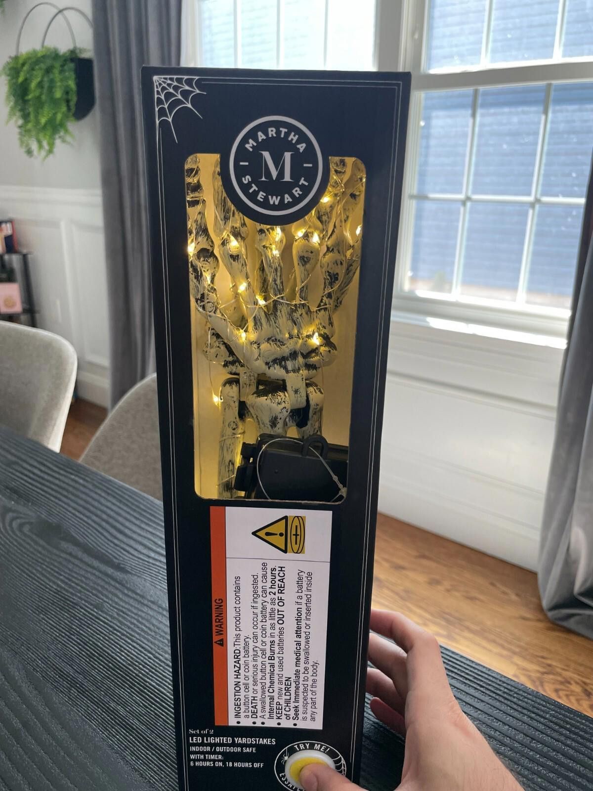 Other Martha Stewart LED 2 Lighted Skeleton Arm Yardsticks Size ONE SIZE - 4 Thumbnail