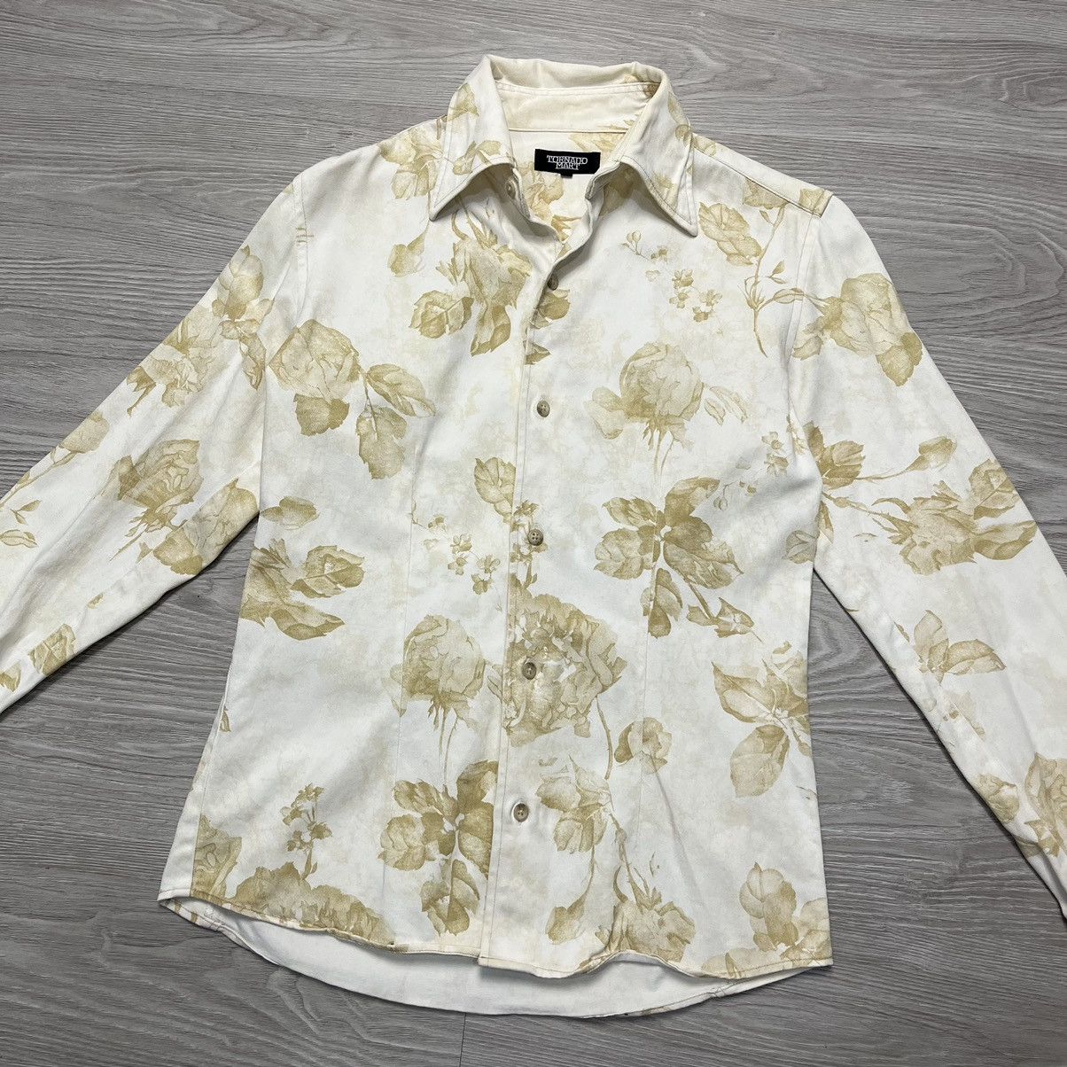 If Six Was Nine Tornado Mart Floral Shirt Size US M / EU 48-50 / 2 - 2 Thumbnail