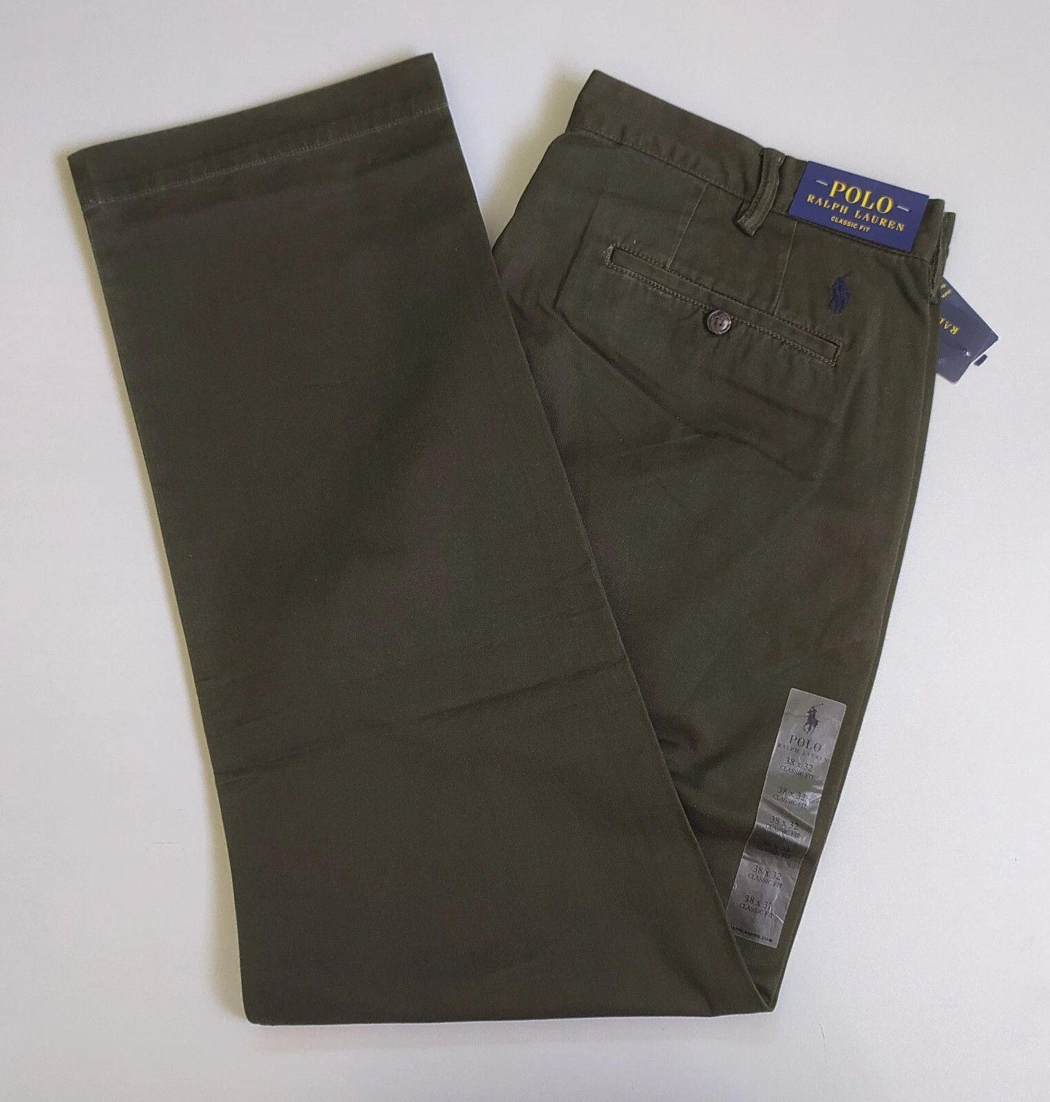 Polo Ralph Lauren Polo Ralph Lauren Classic Fit Chino Pant ATP 0117 Size US 38 / EU 54 - 11 Thumbnail