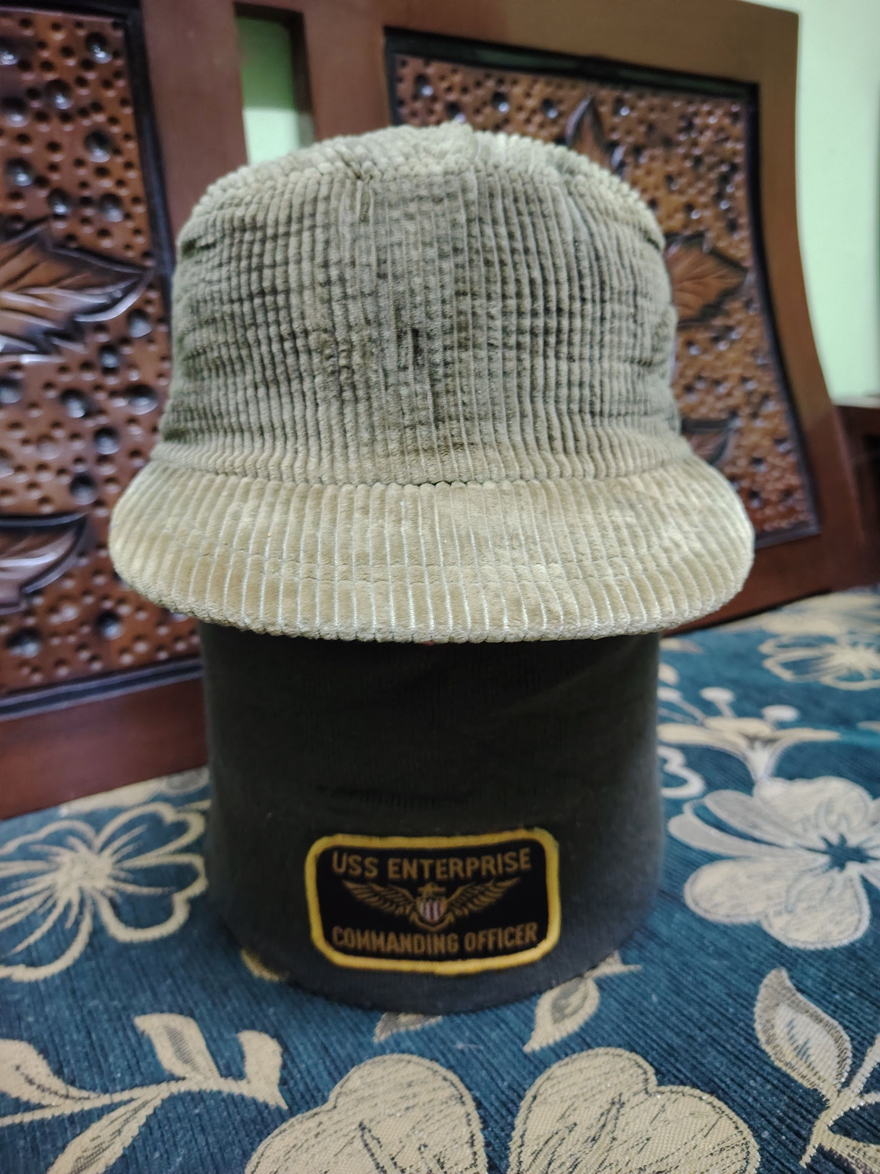Vintage Vintage USS Enterprise Commanding Officer Full Cap Hat Size ONE SIZE - 1 Thumbnail