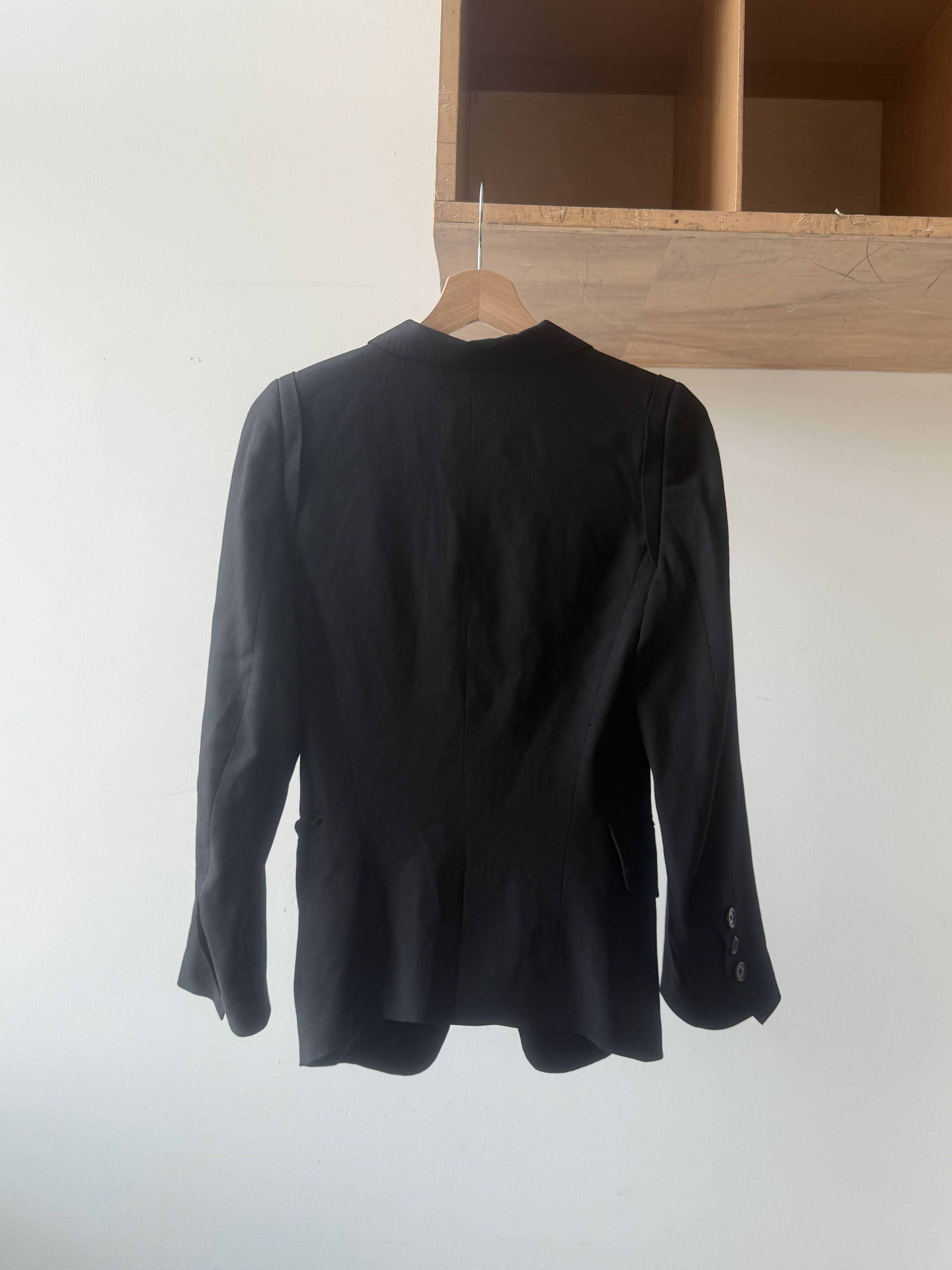 Ann Demeulemeester Ann Demeulemeester Virgin Wool Blazer Size S / US 4 / IT 40 - 4 Thumbnail